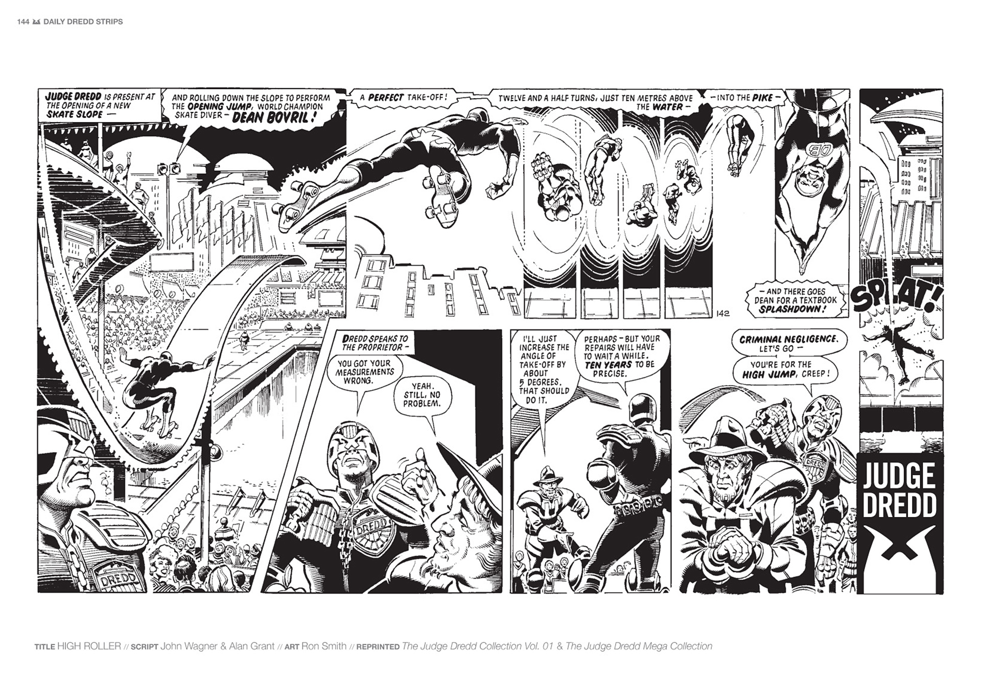 Read online Judge Dredd: The Daily Dredds comic -  Issue # TPB 1 - 147