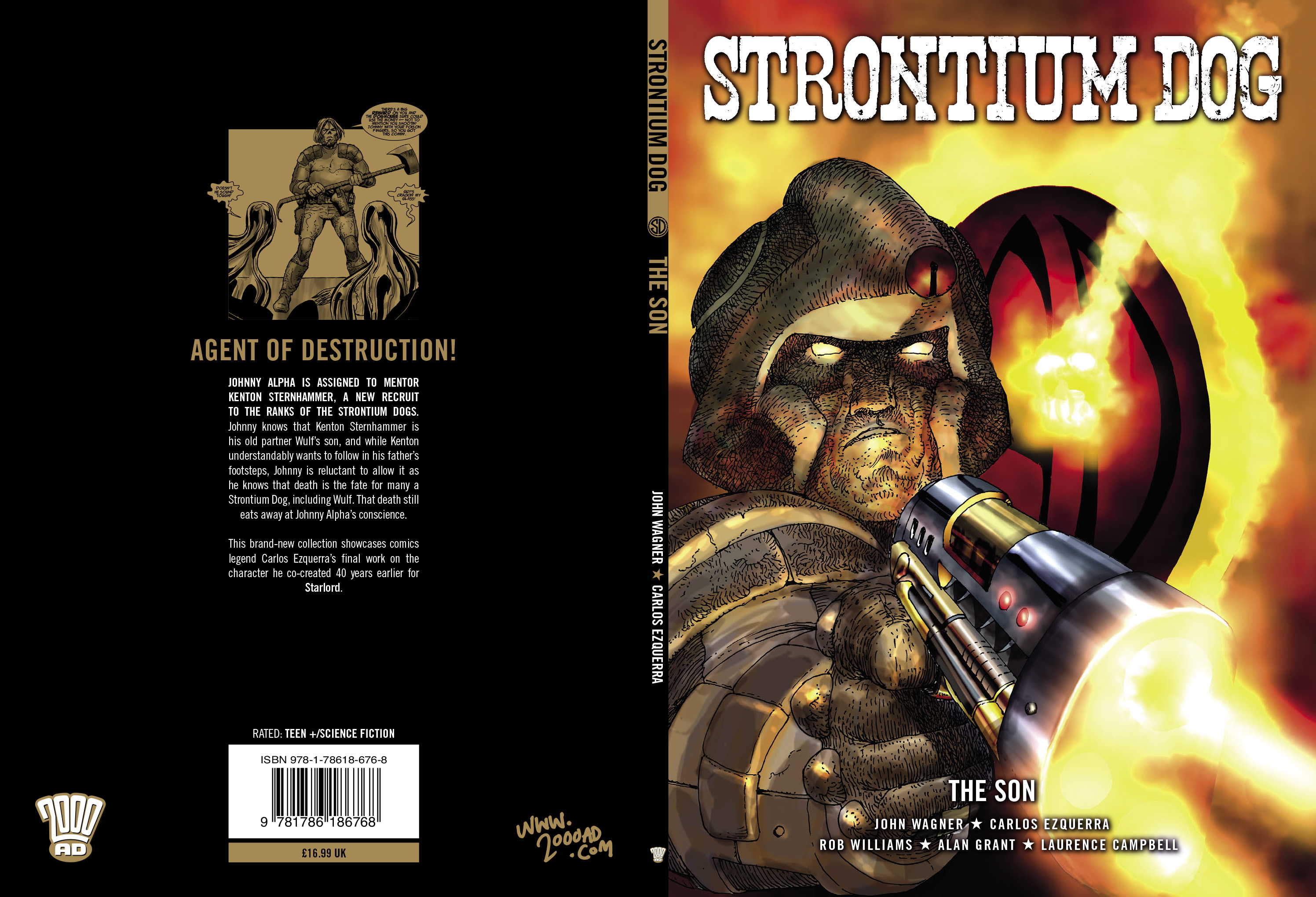 Read online Strontium Dog: The Son comic -  Issue # TPB - 1