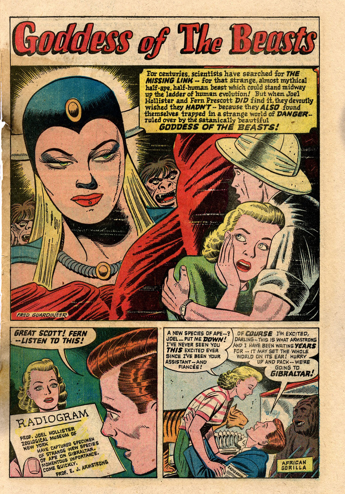 Read online Adventures Into The Unknown comic -  Issue #15 - 33
