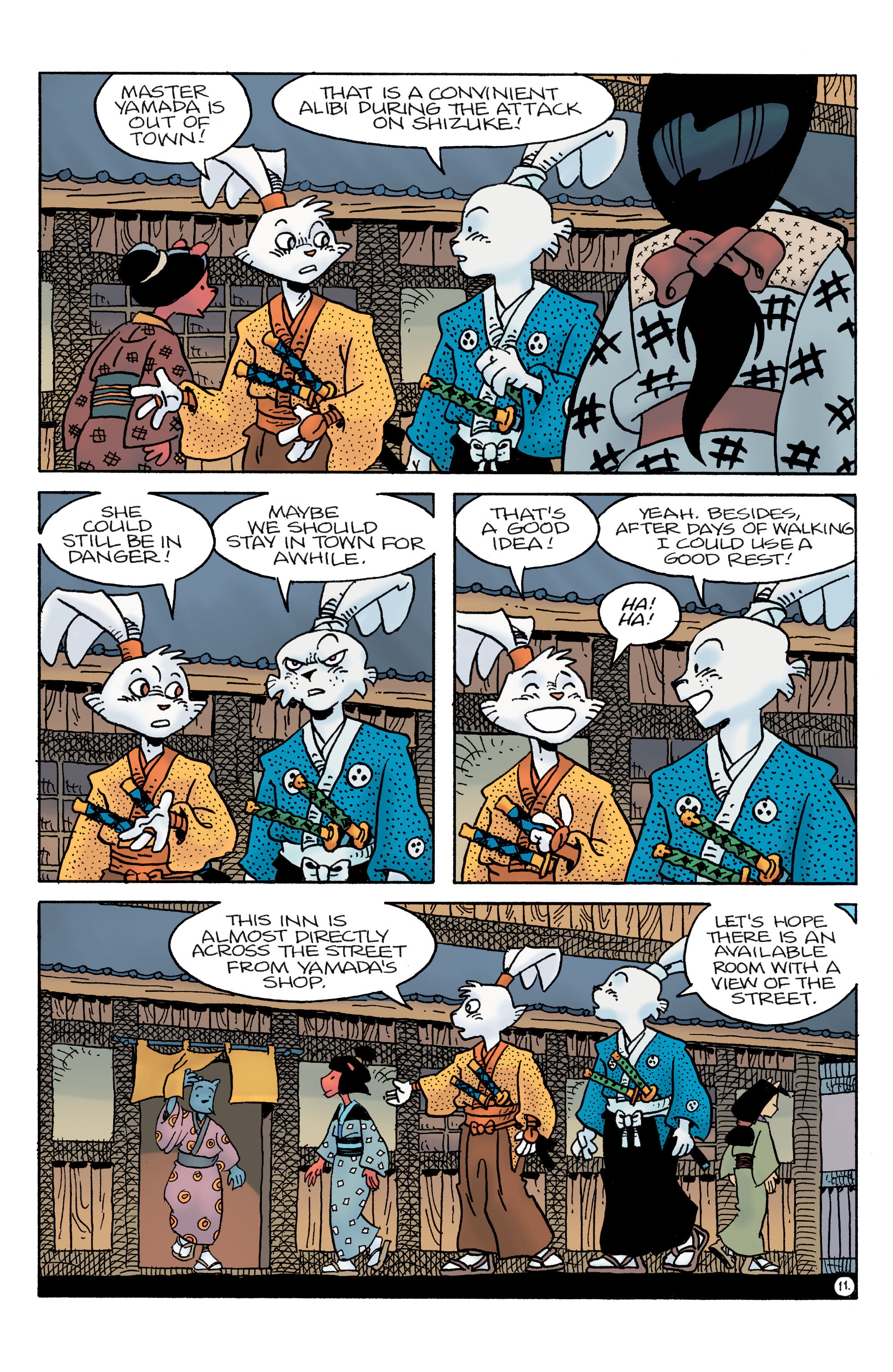 Read online Usagi Yojimbo (2019) comic -  Issue #27 - 13