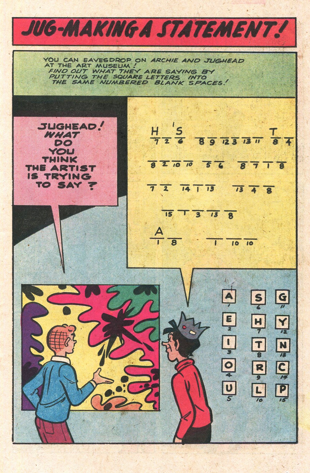 Read online Jughead's Jokes comic -  Issue #64 - 15