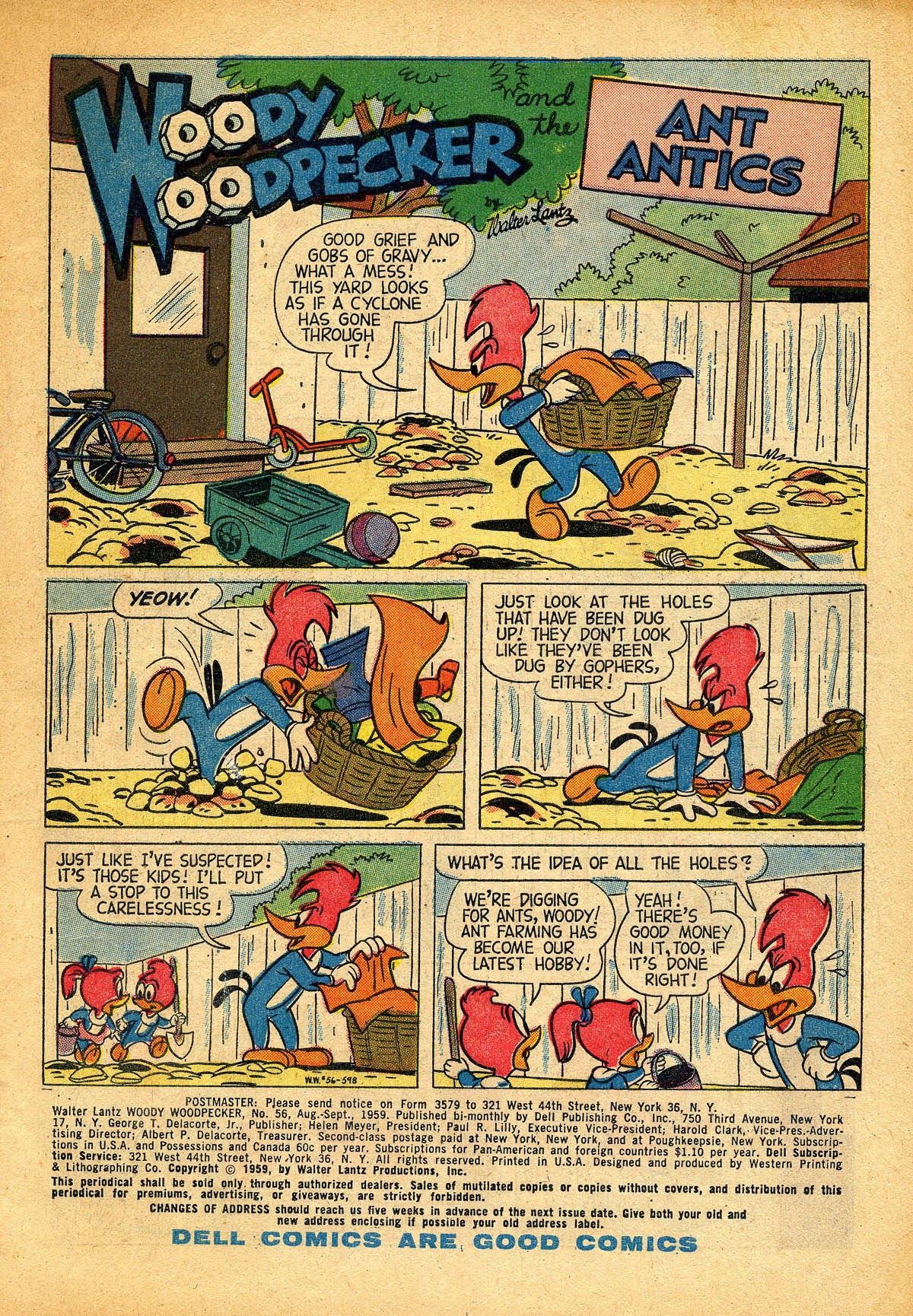 Read online Walter Lantz Woody Woodpecker (1952) comic -  Issue #56 - 3