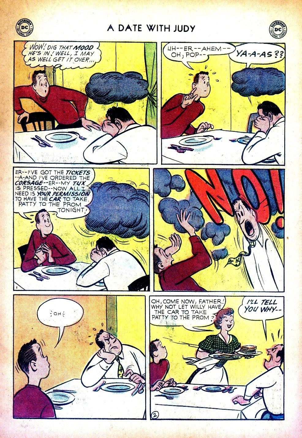 Read online A Date with Judy comic -  Issue #68 - 19