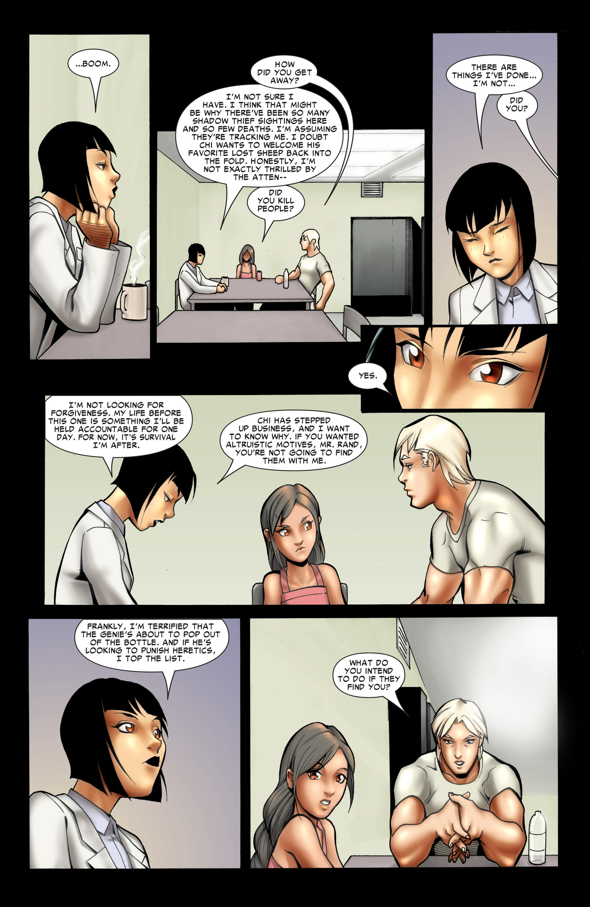 Read online Iron Fist (2004) comic -  Issue #5 - 12