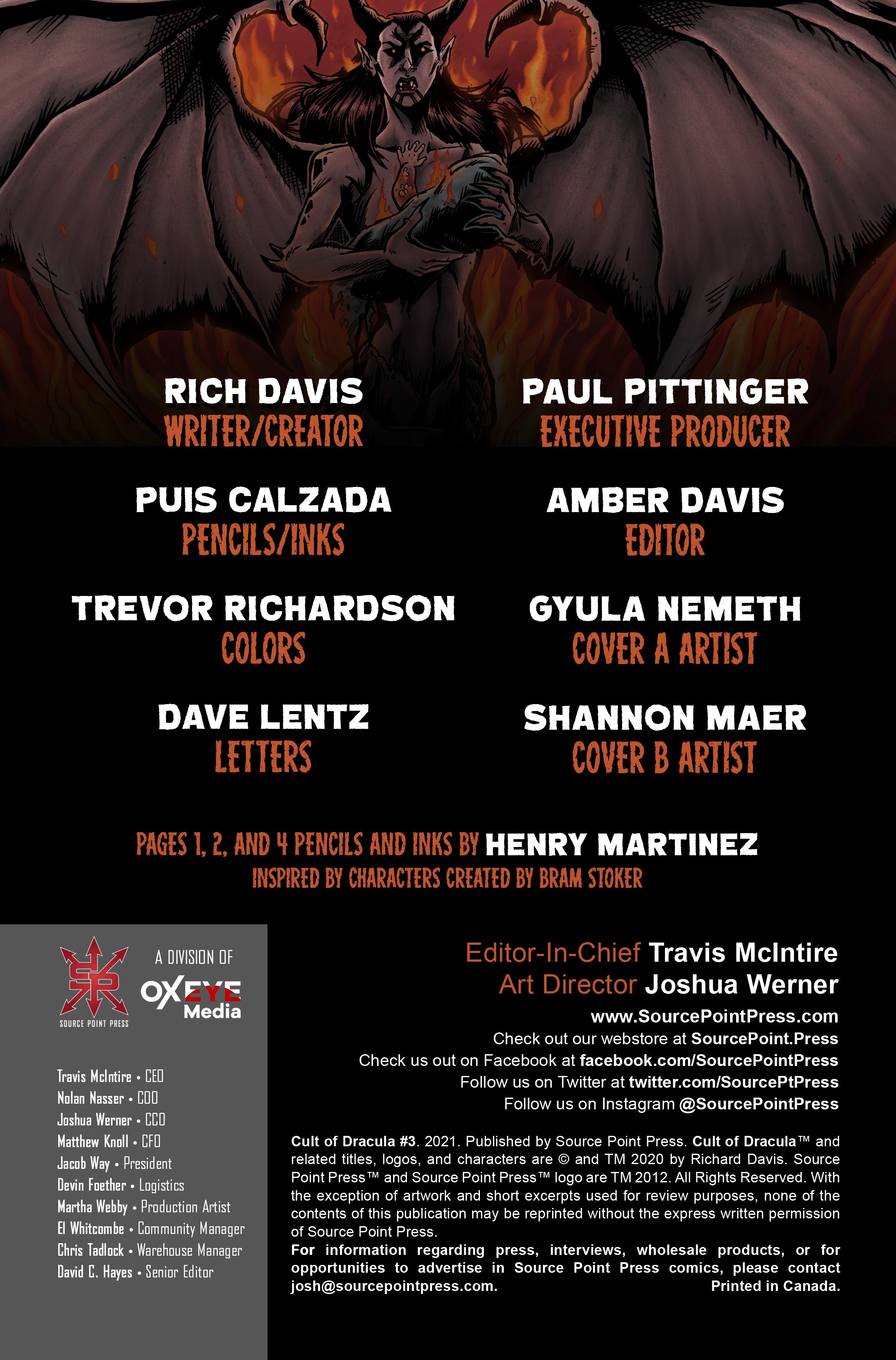 Read online Cult of Dracula comic -  Issue #3 - 2