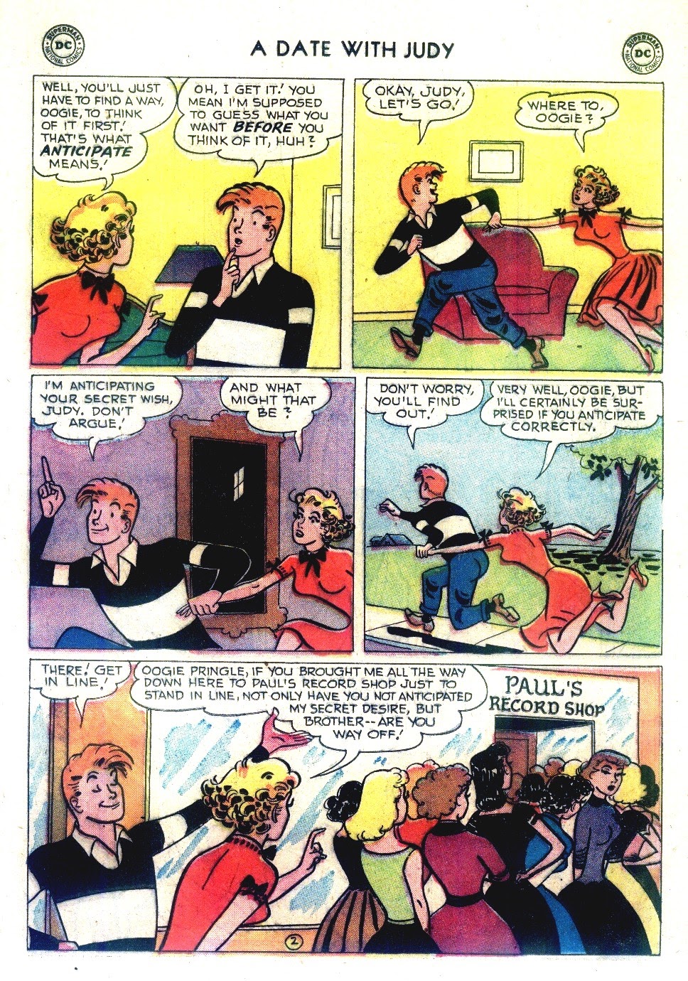 Read online A Date with Judy comic -  Issue #63 - 13