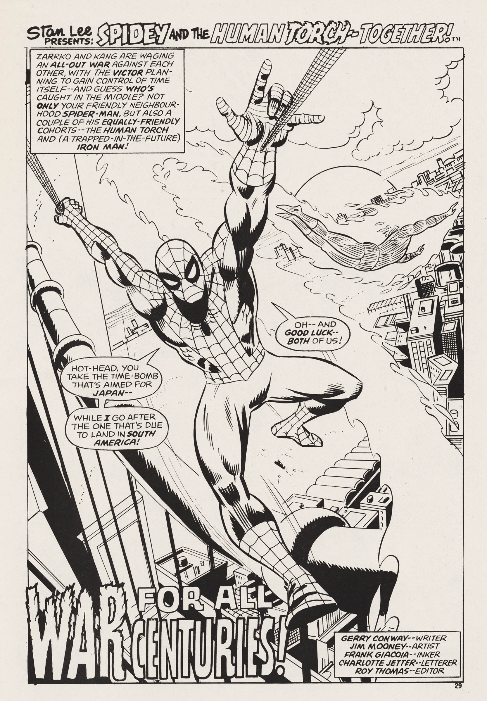 Read online Captain Britain (1976) comic -  Issue #28 - 29