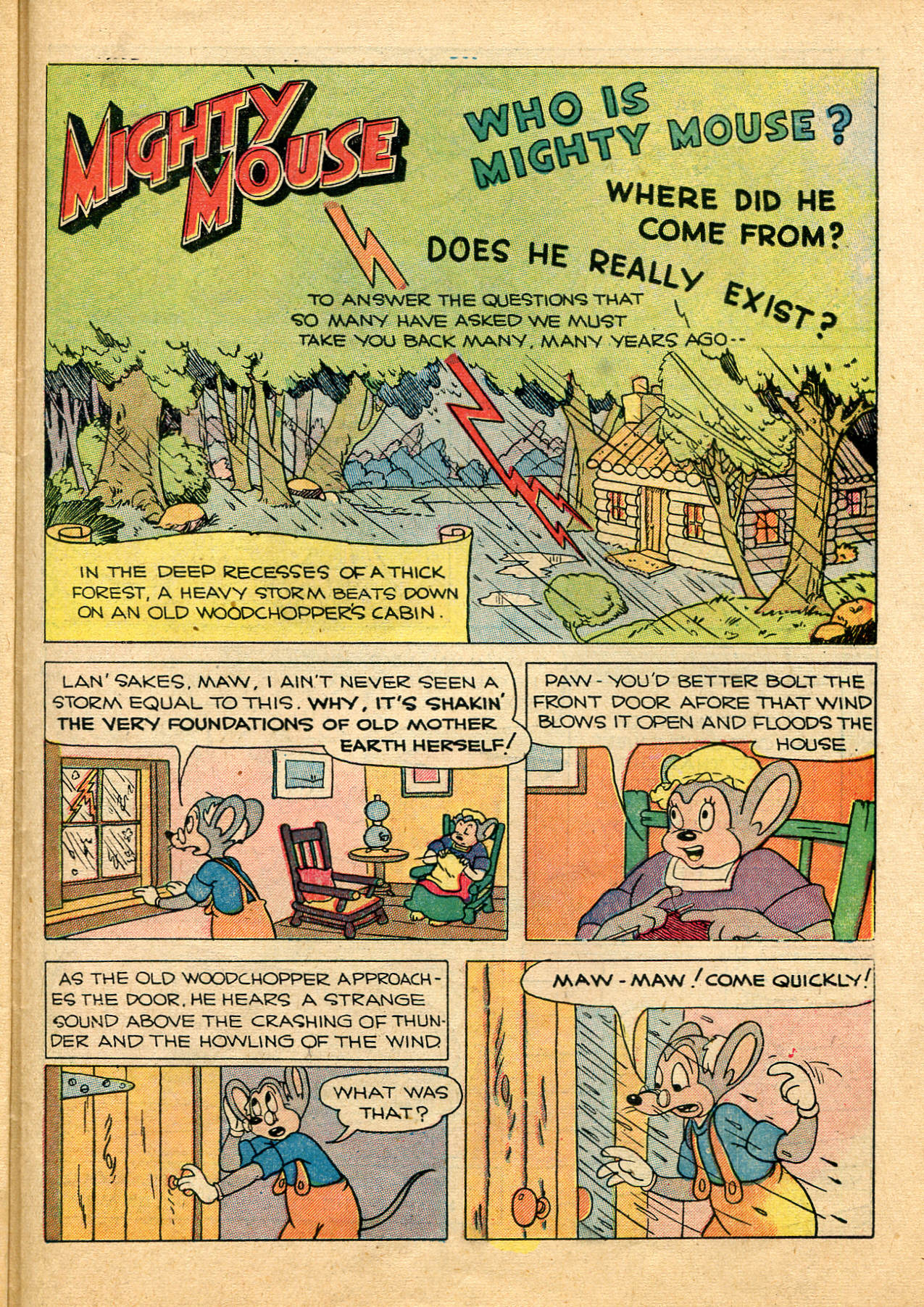Read online Paul Terry's Mighty Mouse Comics comic -  Issue #25 - 40