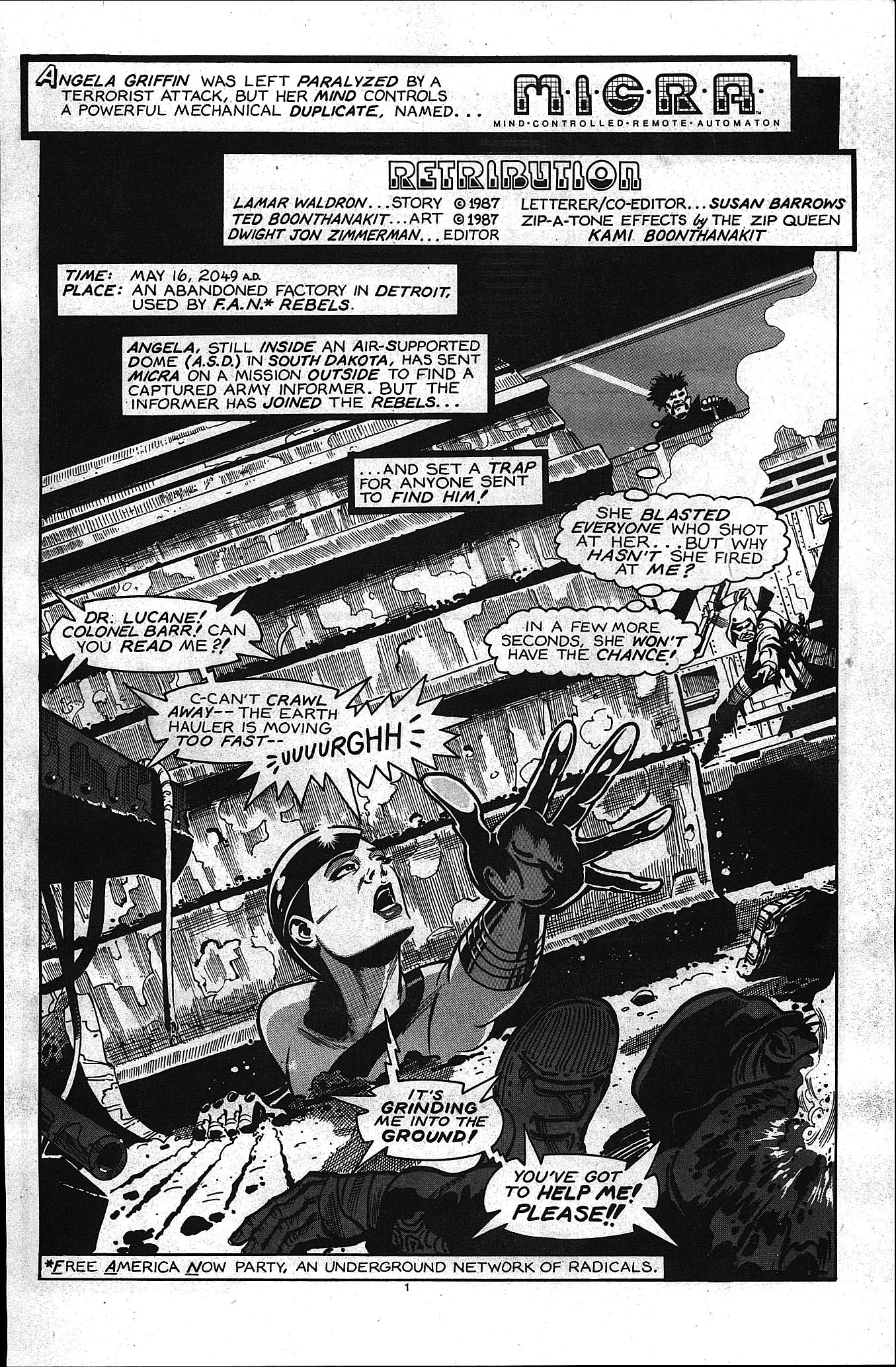 Read online MICRA: Mind Controlled Remote Automaton comic -  Issue #4 - 3