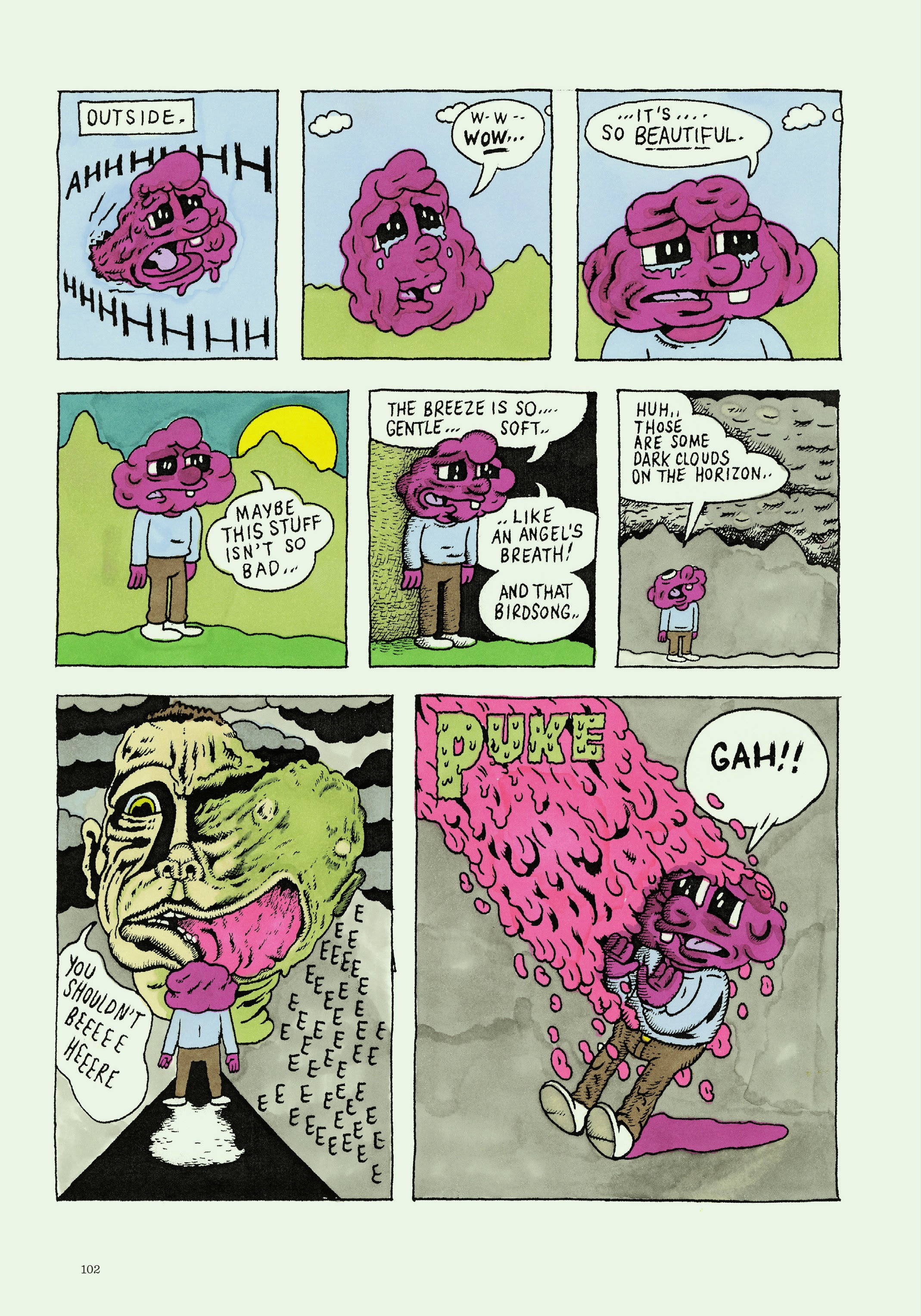 Read online Now: The New Comics Anthology comic -  Issue #7 - 102