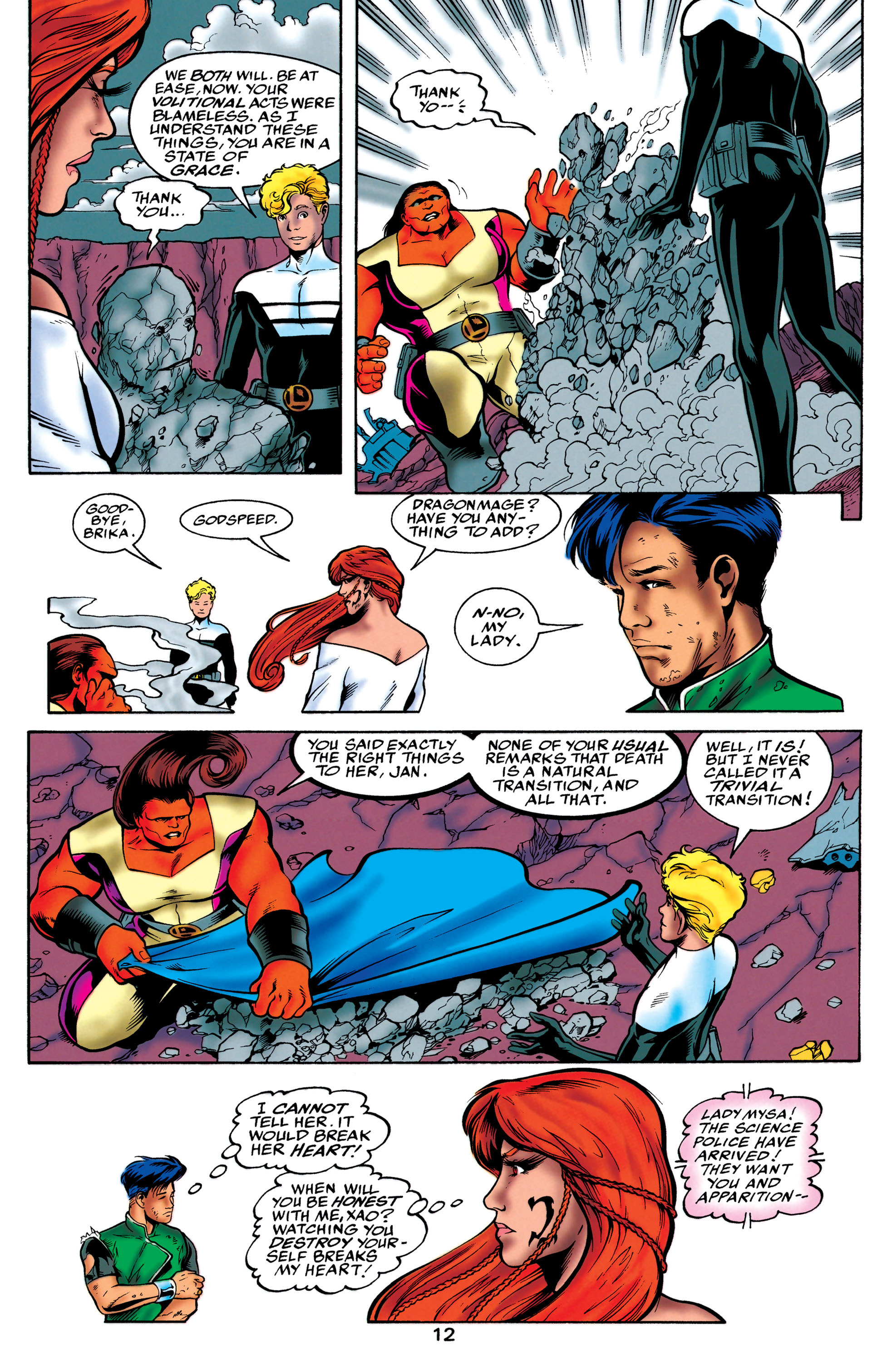 Read online Legionnaires comic -  Issue #74 - 13