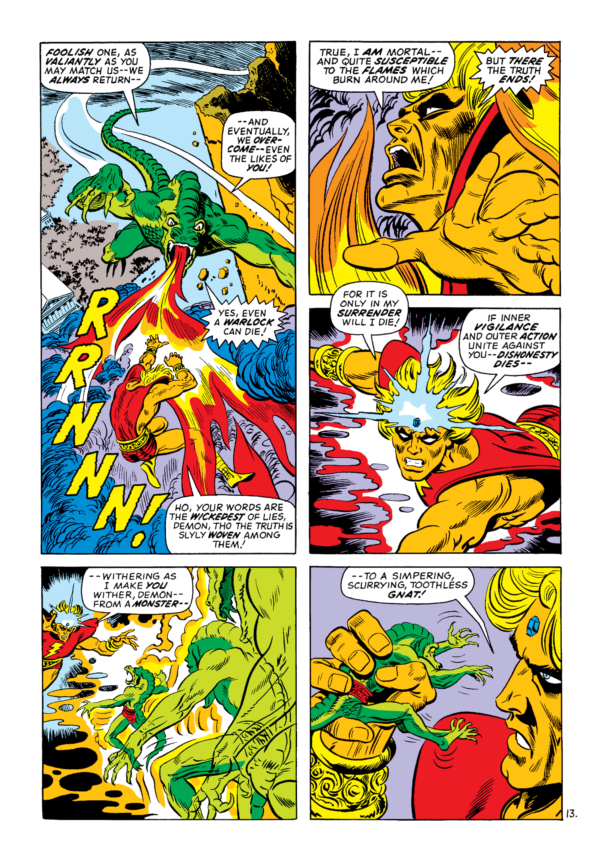 Read online Marvel Masterworks: Warlock comic -  Issue # TPB 1 (Part 3) - 14