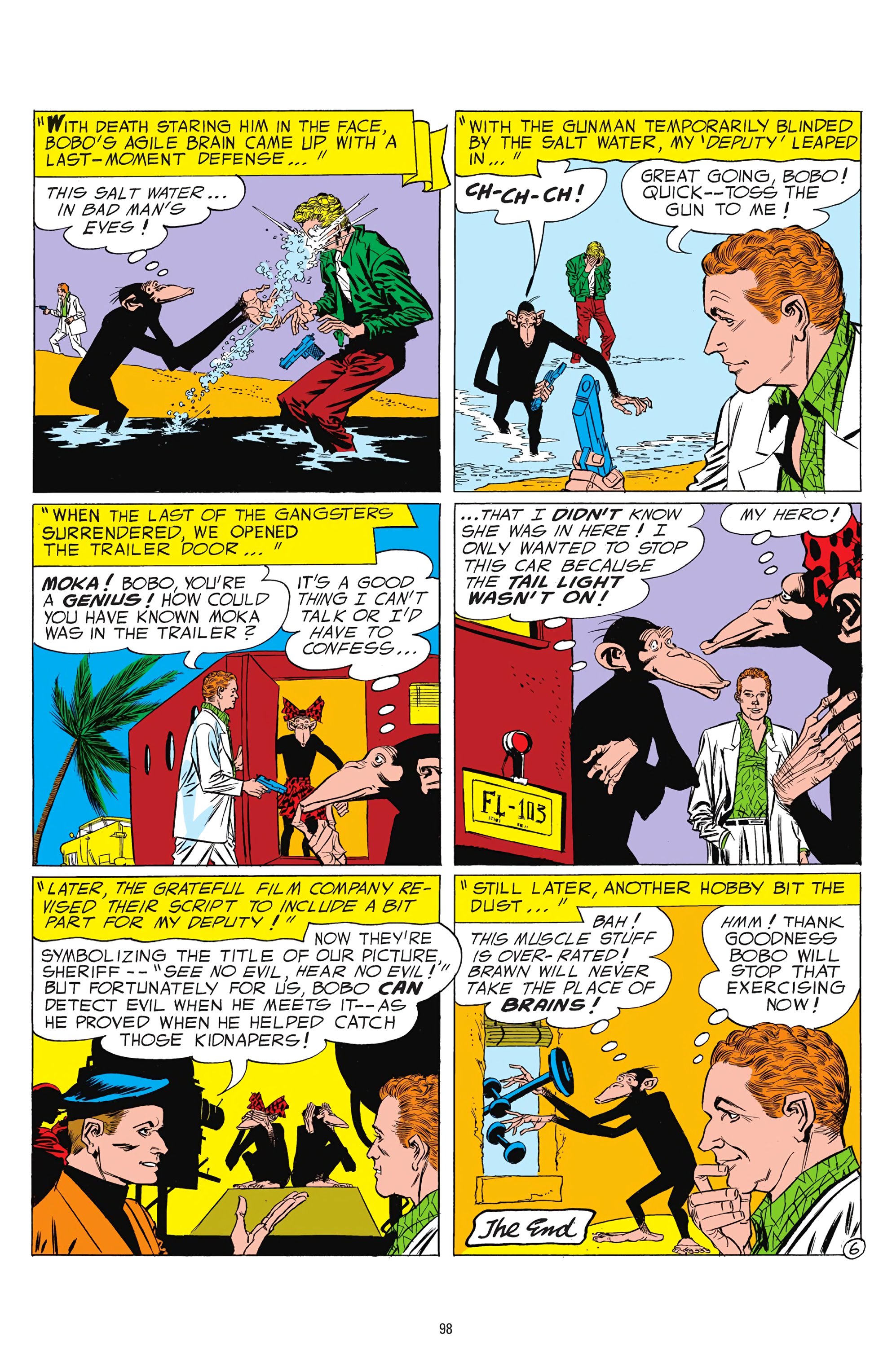 Read online The Detective Chimp Casebook comic -  Issue # TPB (Part 1) - 98