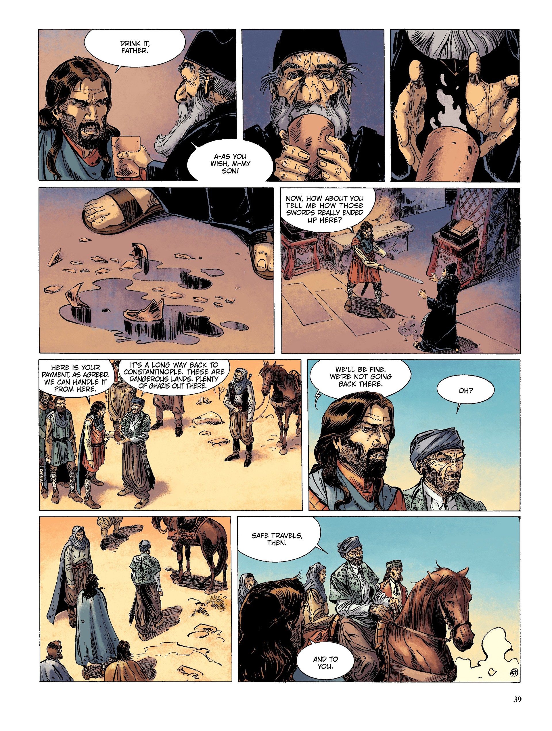 Read online The Last Templar comic -  Issue #5 - 40