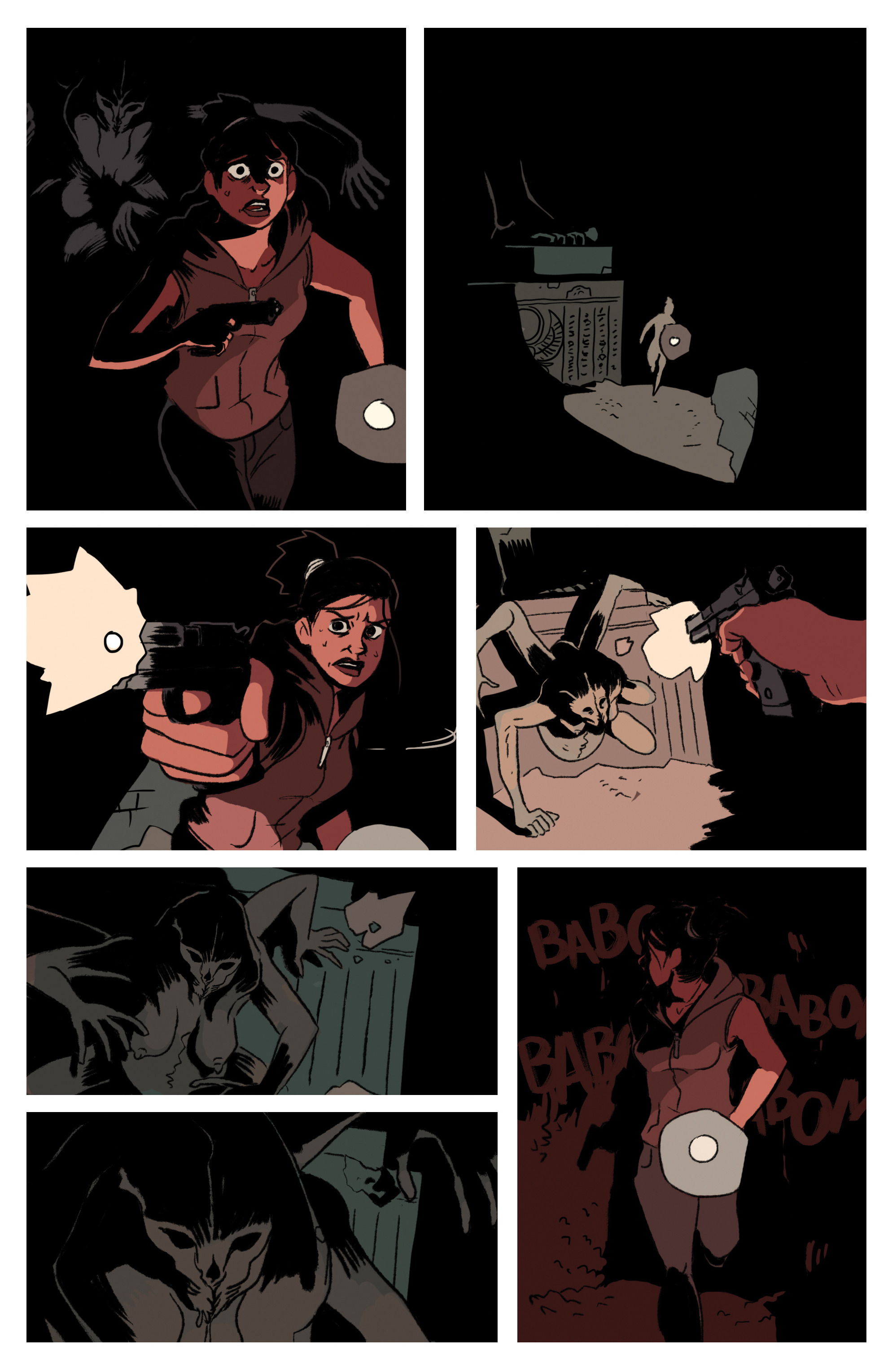 Read online Outer God comic -  Issue #5 - 4
