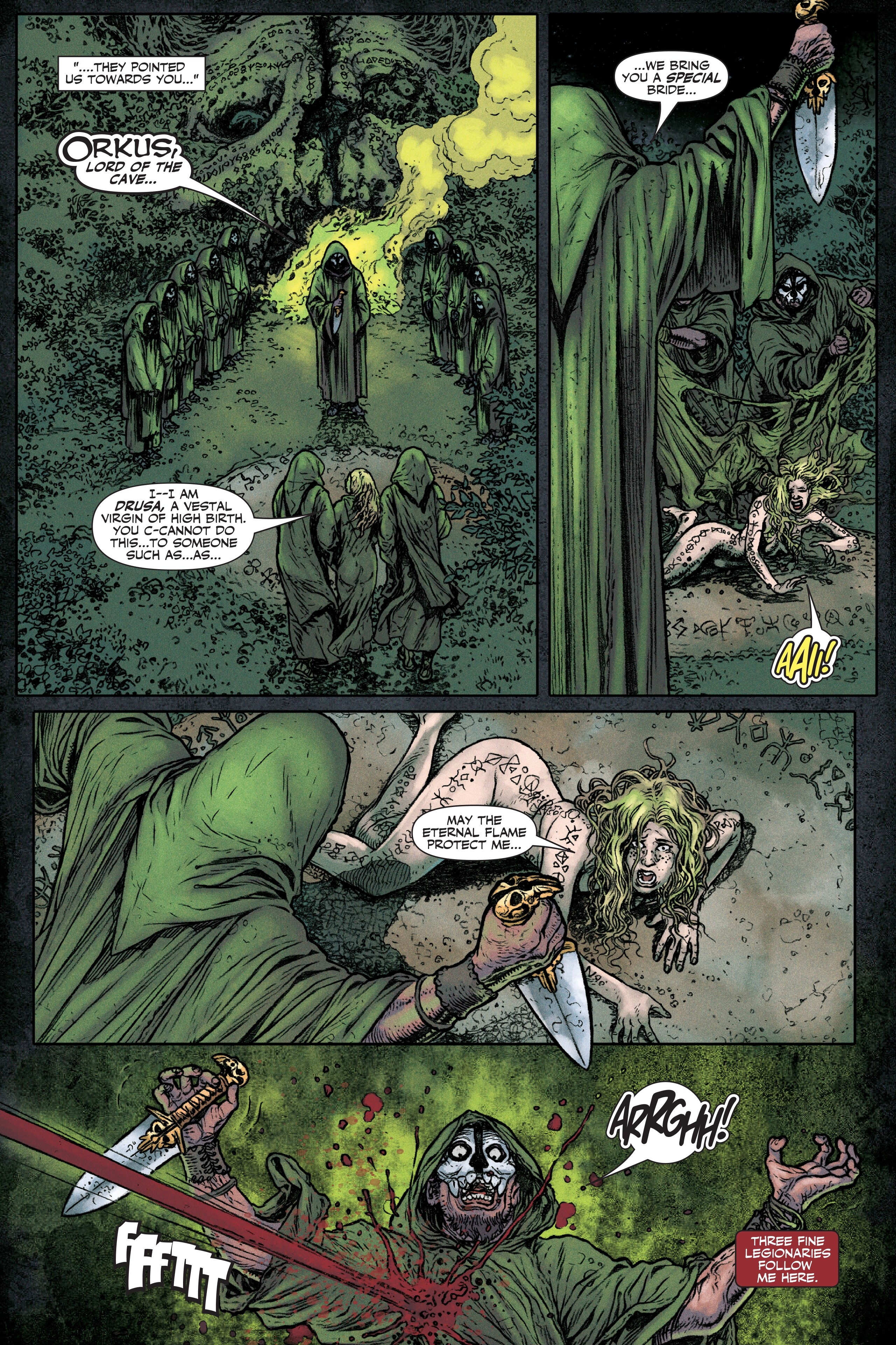 Read online Britannia comic -  Issue # _Deluxe Edition (Part 1) - 14