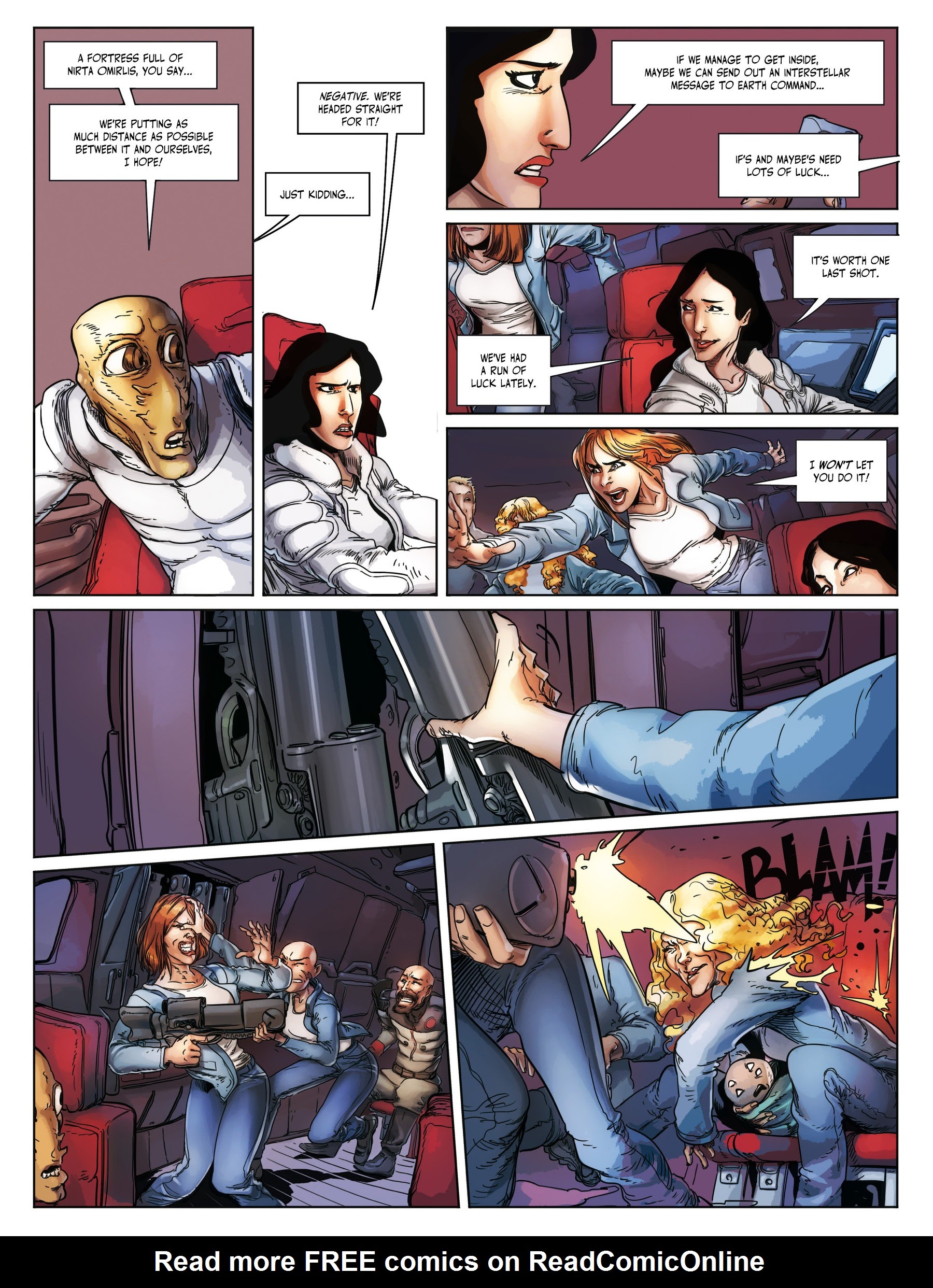 Read online Off-World Blues comic -  Issue #3 - 32