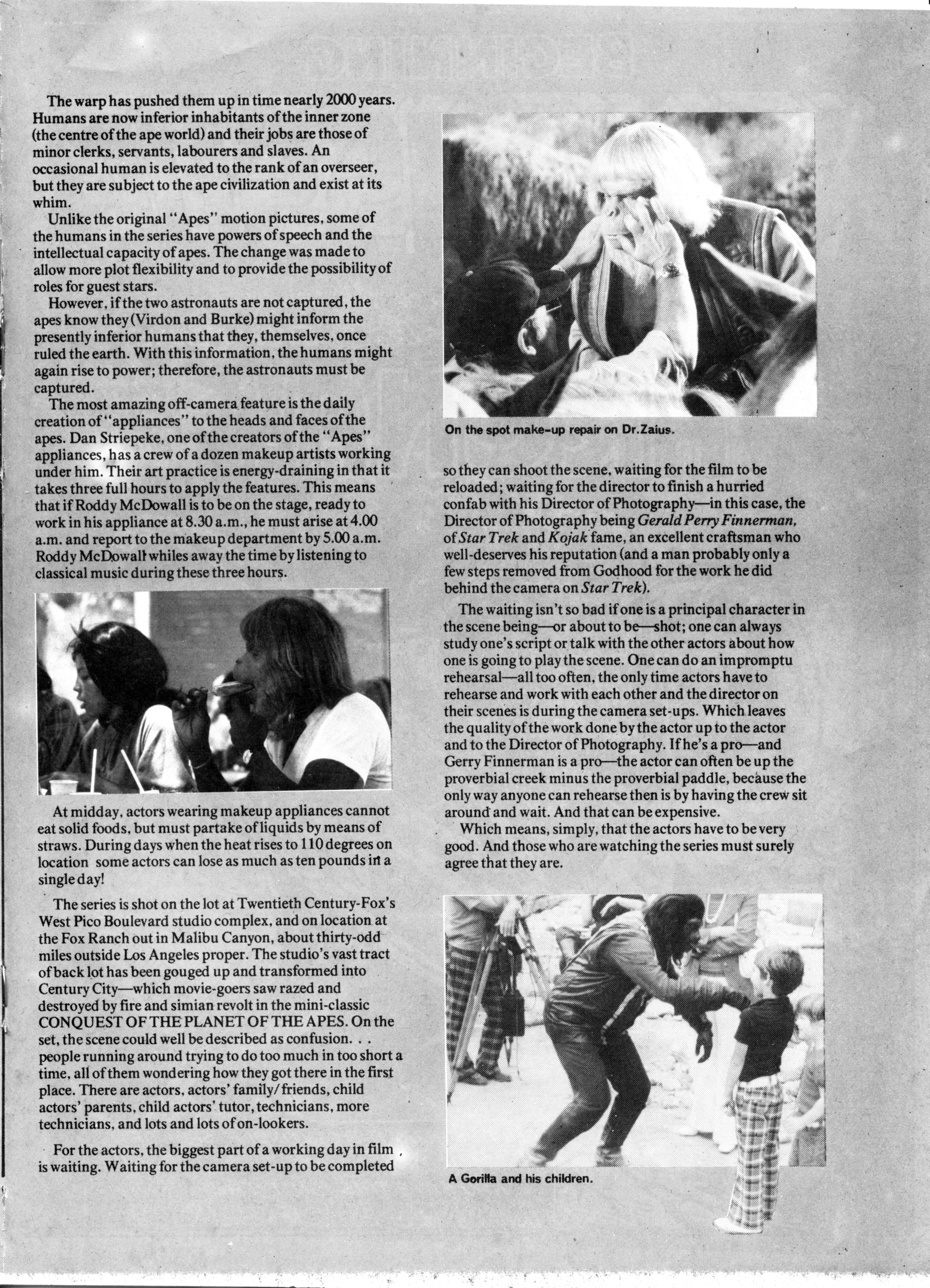 Read online Planet of the Apes (1974) comic -  Issue #13 - 19