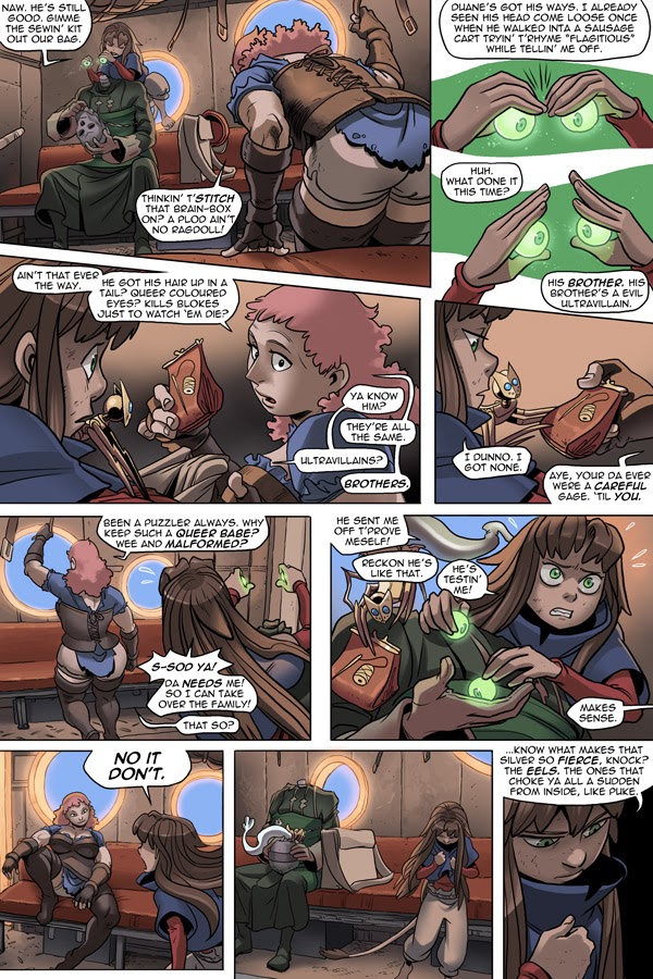 Read online Unsounded comic -  Issue #16 - 148