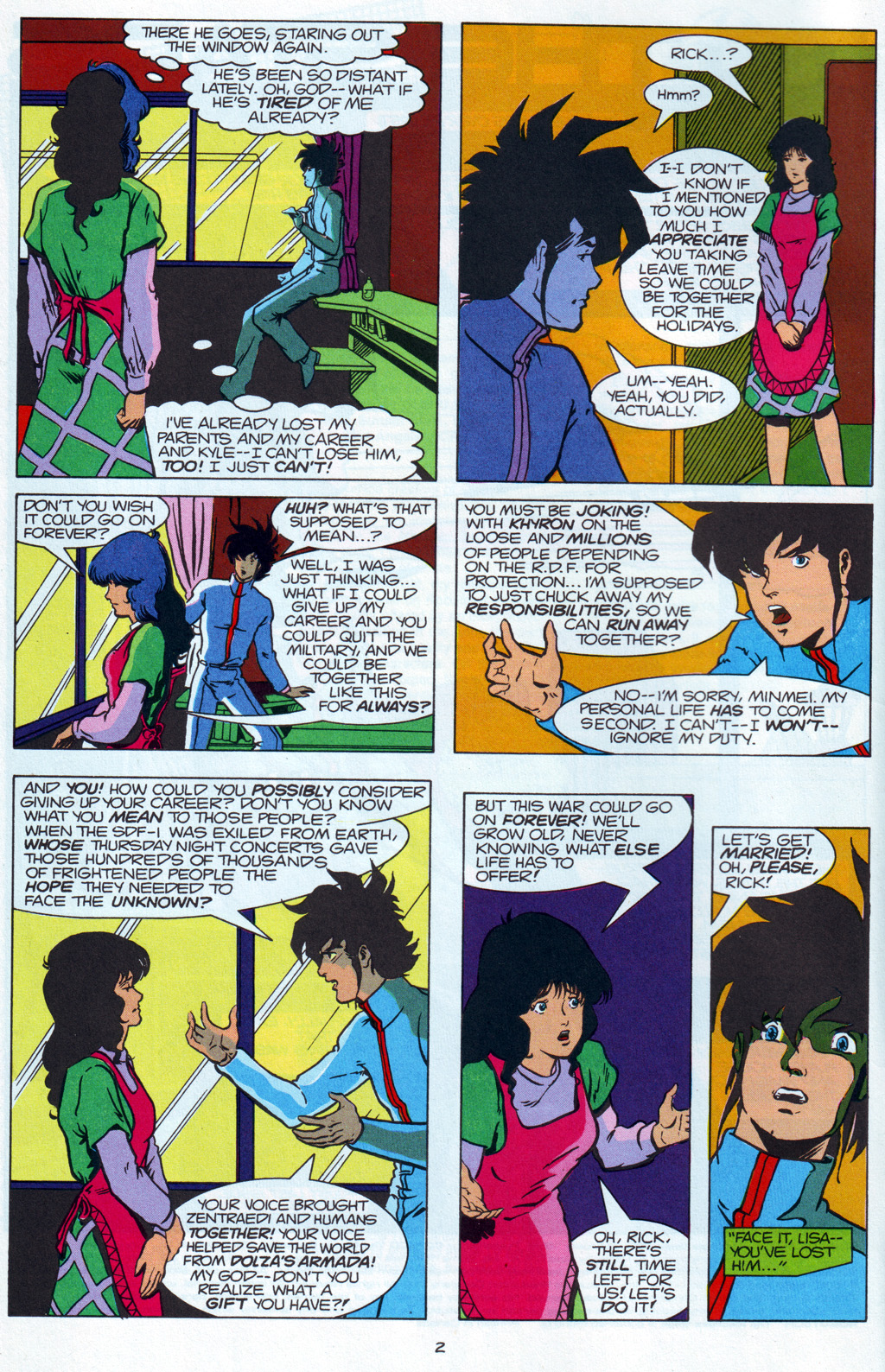 Read online Robotech The Macross Saga comic -  Issue #36 - 3