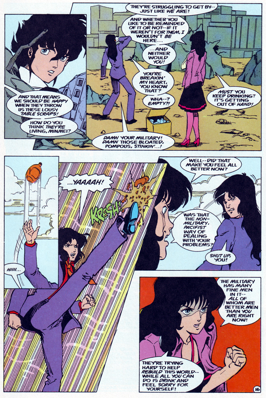 Read online Robotech The Macross Saga comic -  Issue #28 - 18