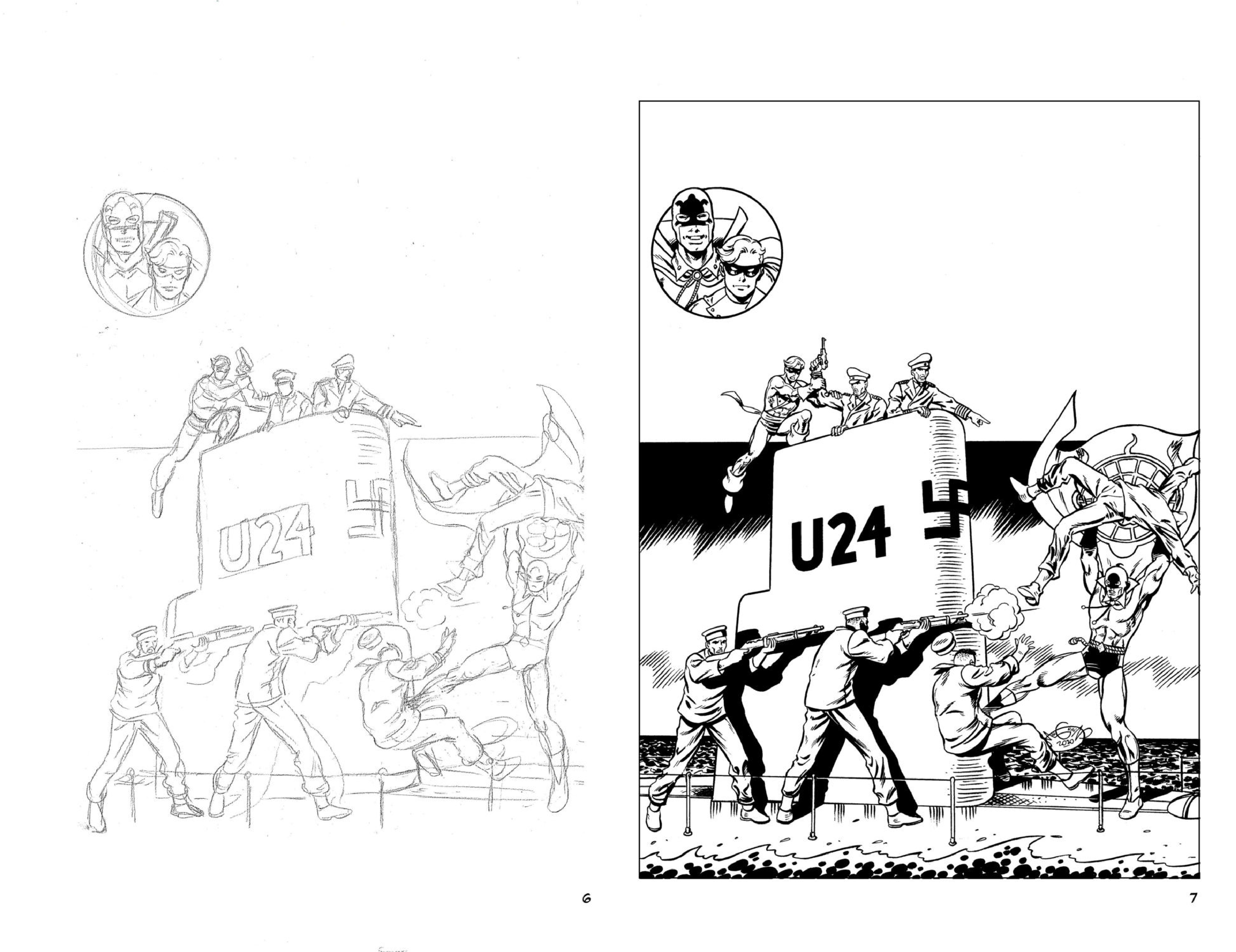 Read online The Art of Chris Malgrain comic -  Issue #5 - 7