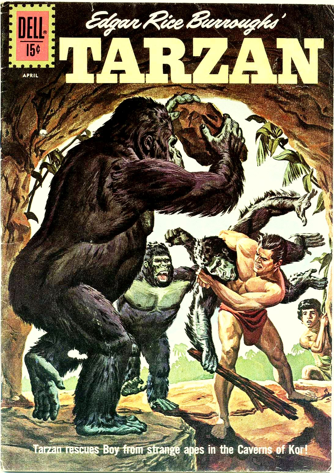 Read online Tarzan (1948) comic -  Issue #129 - 1