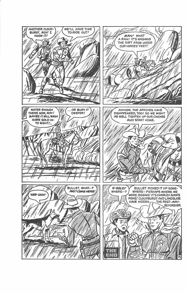 Read online Roy Rogers Western comic -  Issue #3 - 37