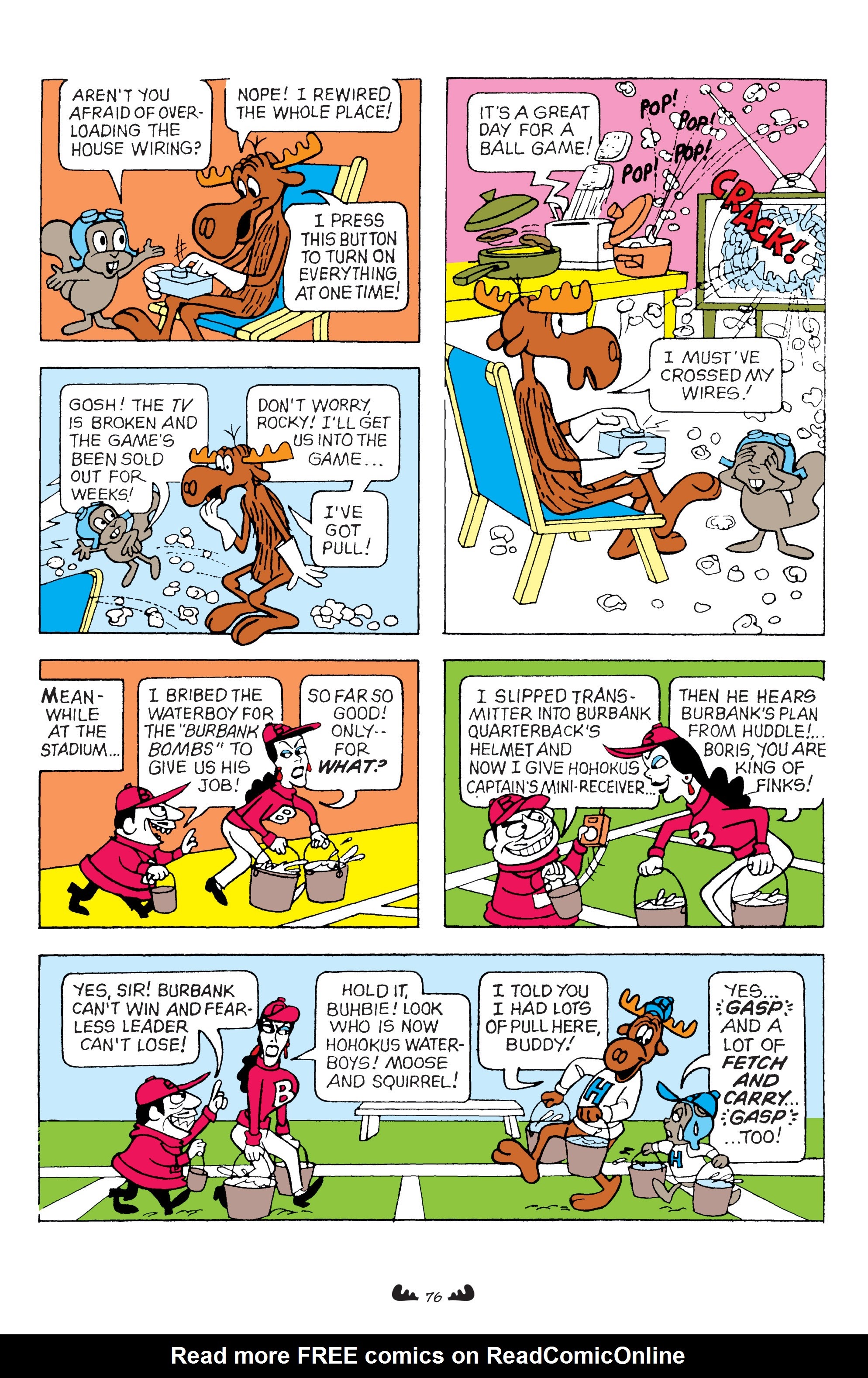 Read online Rocky & Bullwinkle Classics comic -  Issue # TPB 3 - 77