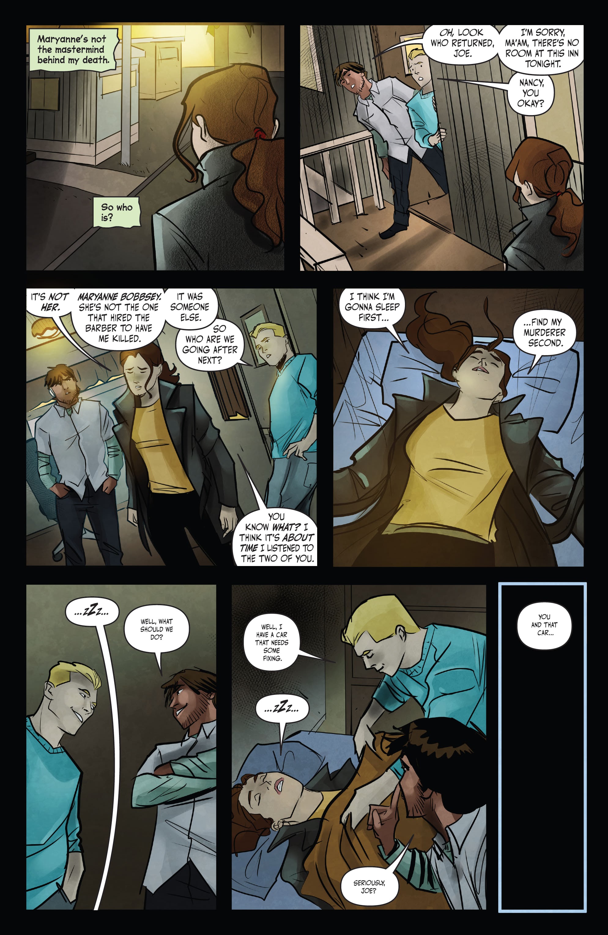Read online Nancy Drew & The Hardy Boys: The Death of Nancy Drew comic -  Issue #4 - 22