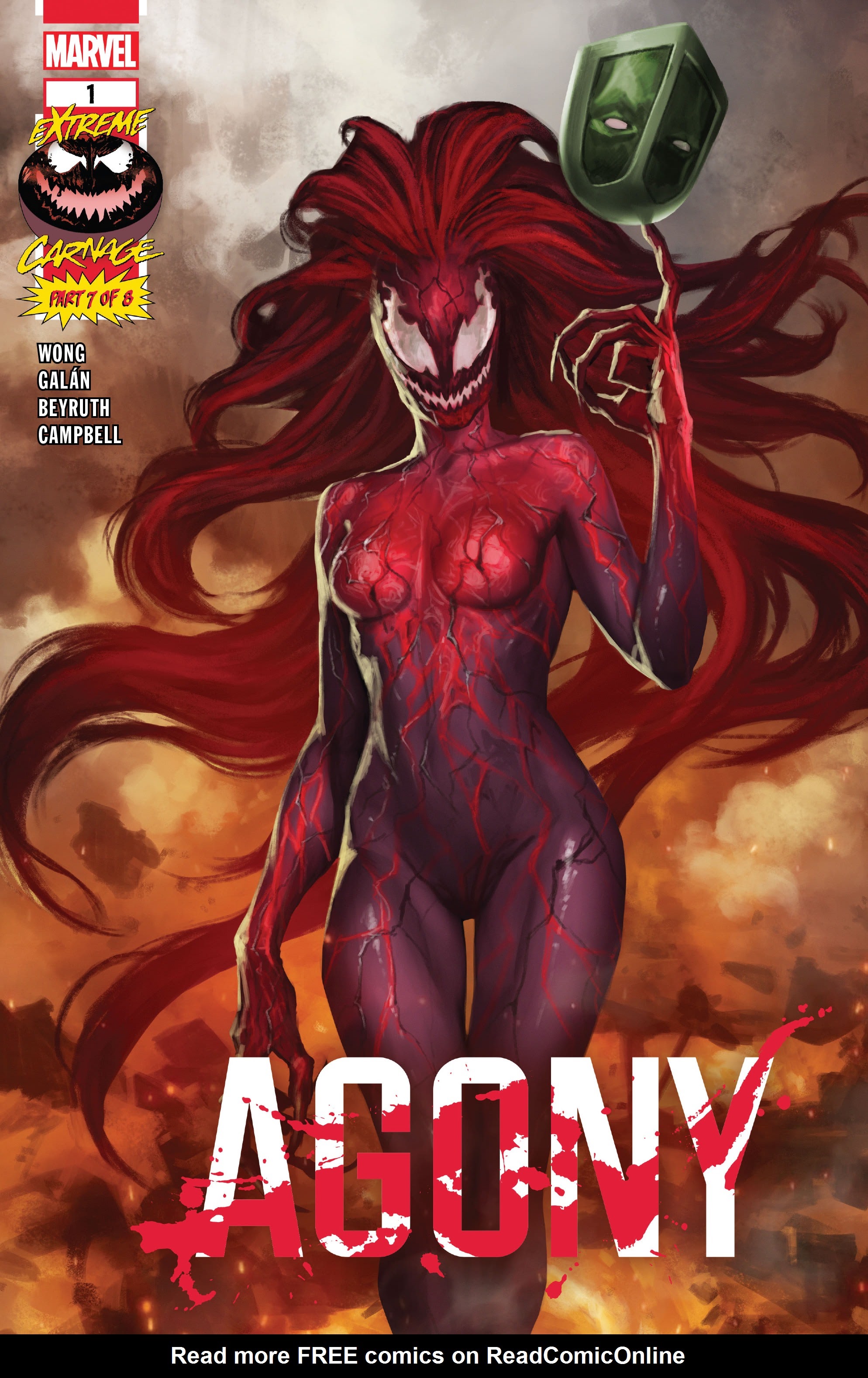 Read online Extreme Carnage comic -  Issue # Agony - 1