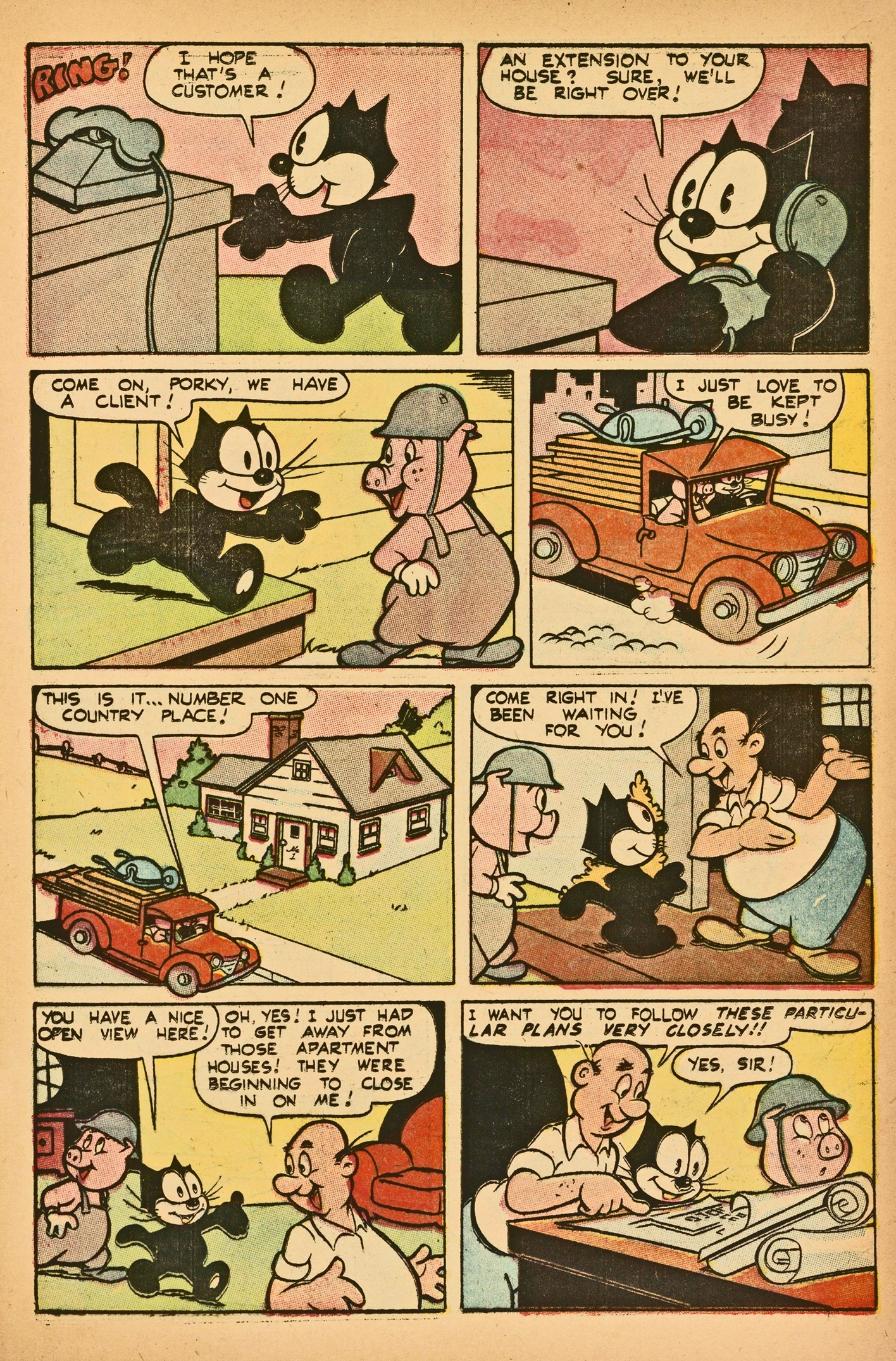 Read online Felix the Cat (1951) comic -  Issue #46 - 15
