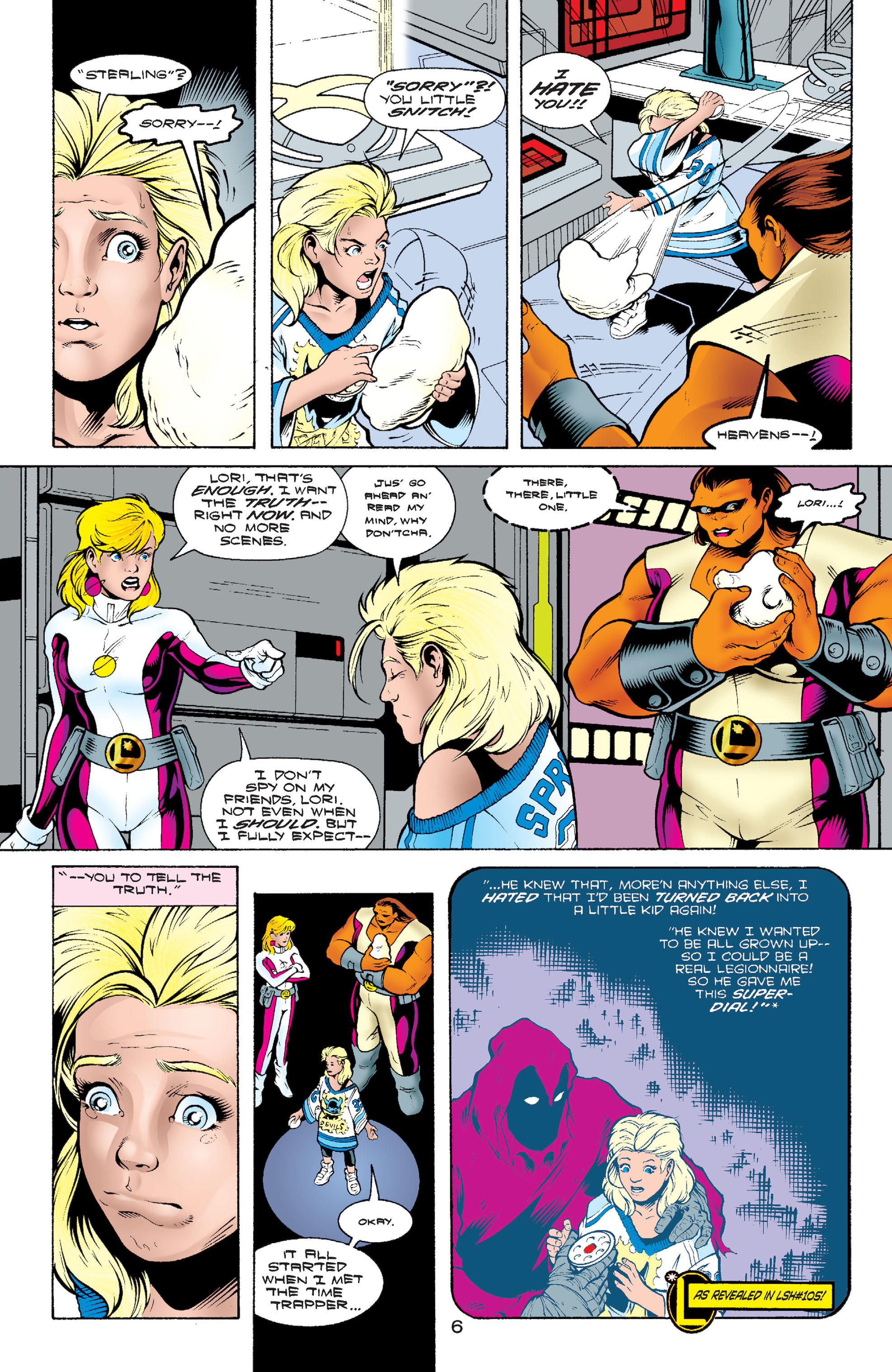 Read online Legionnaires comic -  Issue #69 - 7