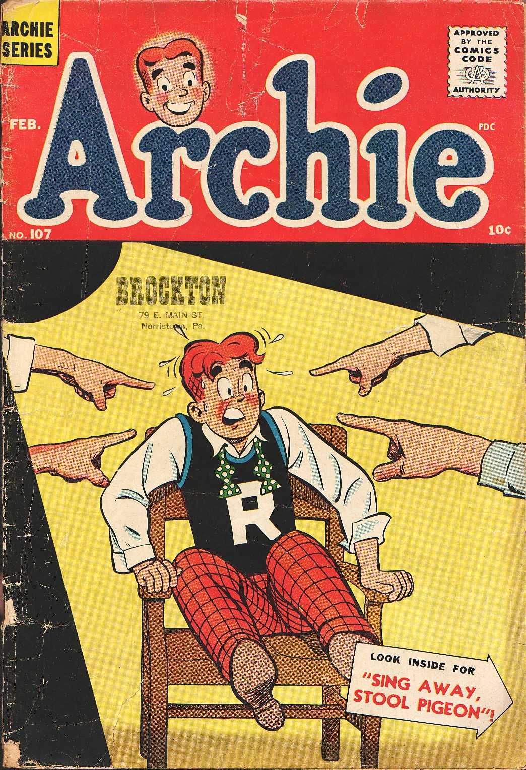 Read online Archie Comics comic -  Issue #107 - 1