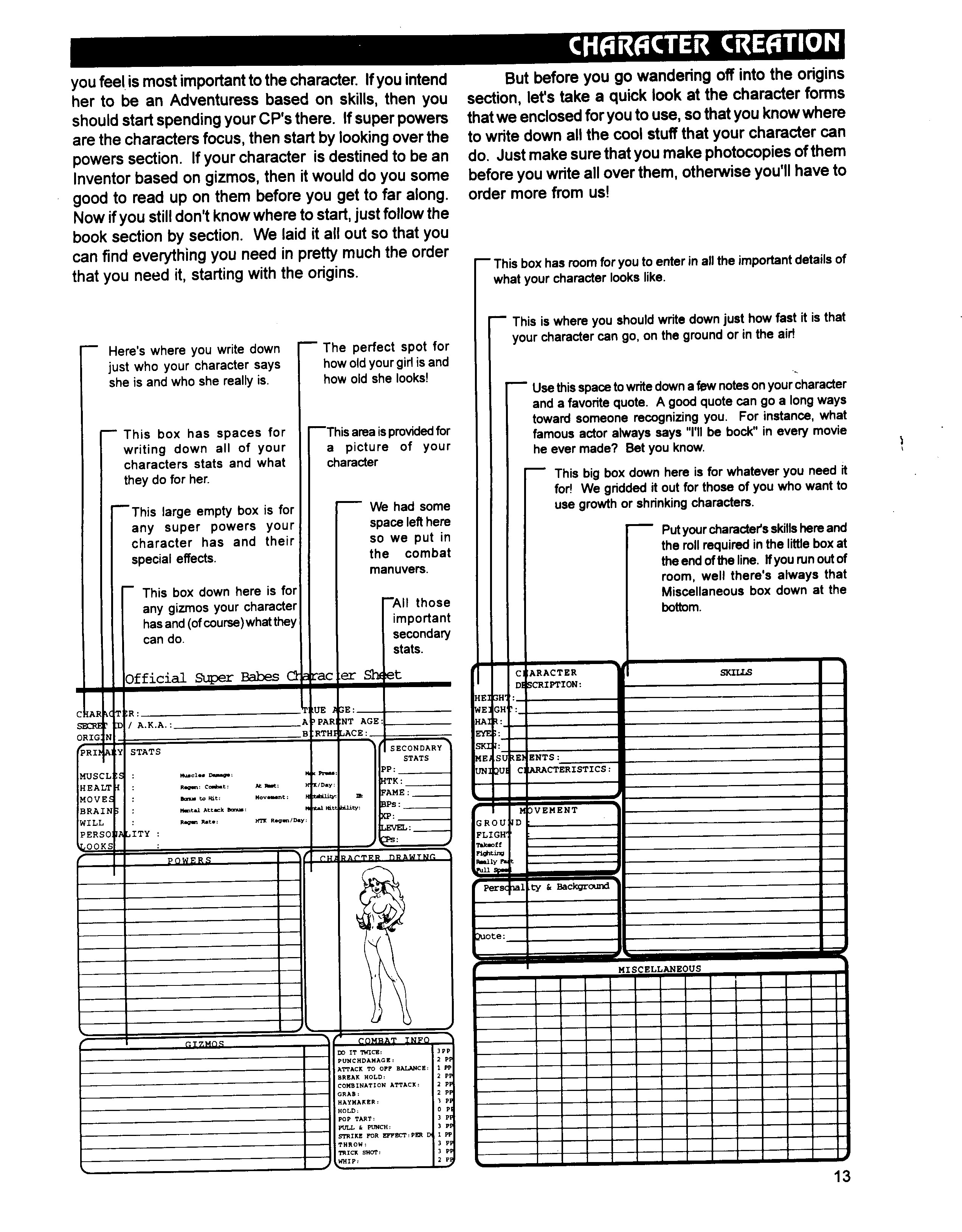 Read online Superbabes: The Femforce Role-Playing Game comic -  Issue # TPB - 15