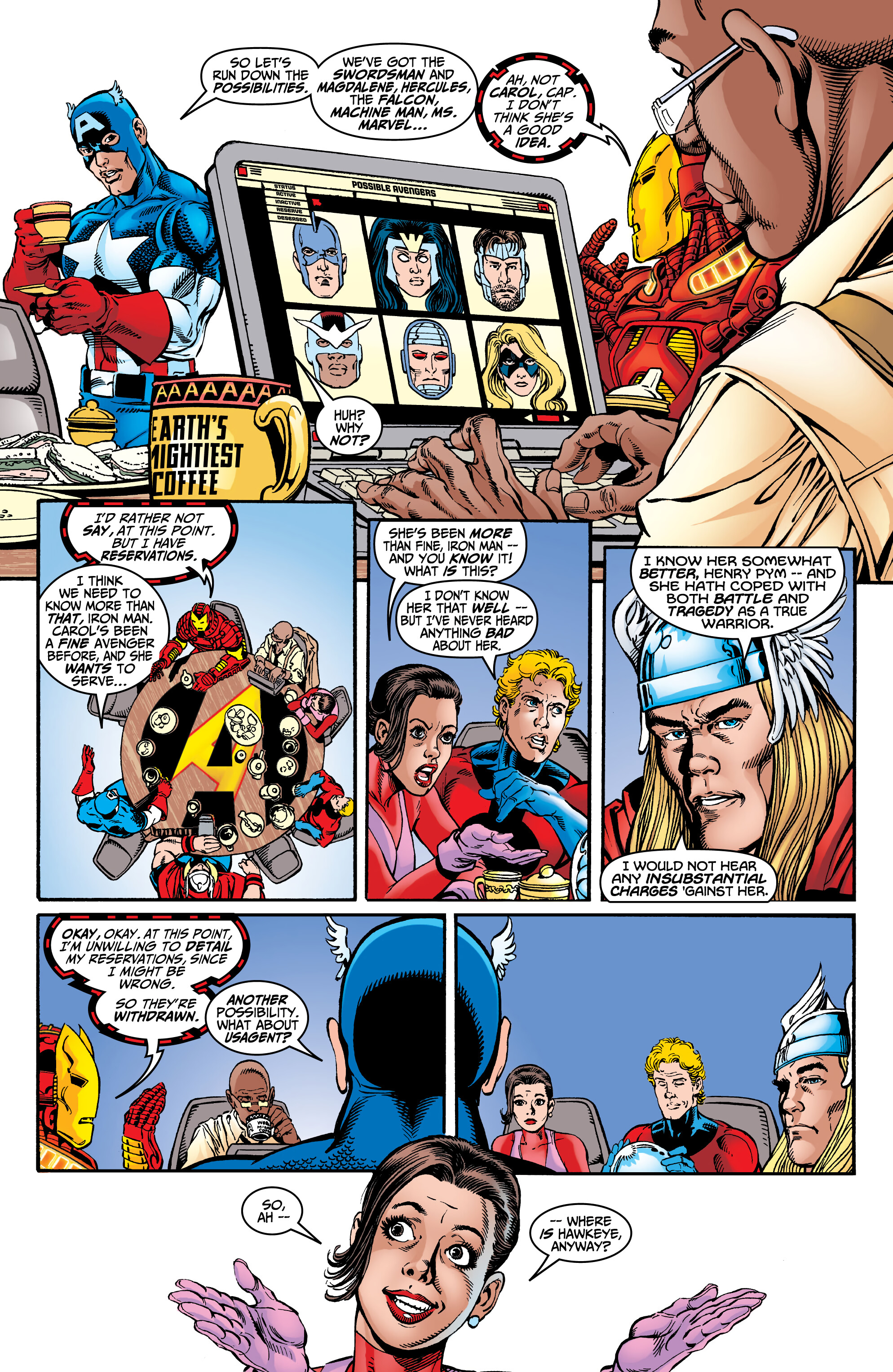 Read online Avengers By Kurt Busiek & George Perez Omnibus comic -  Issue # TPB (Part 2) - 8