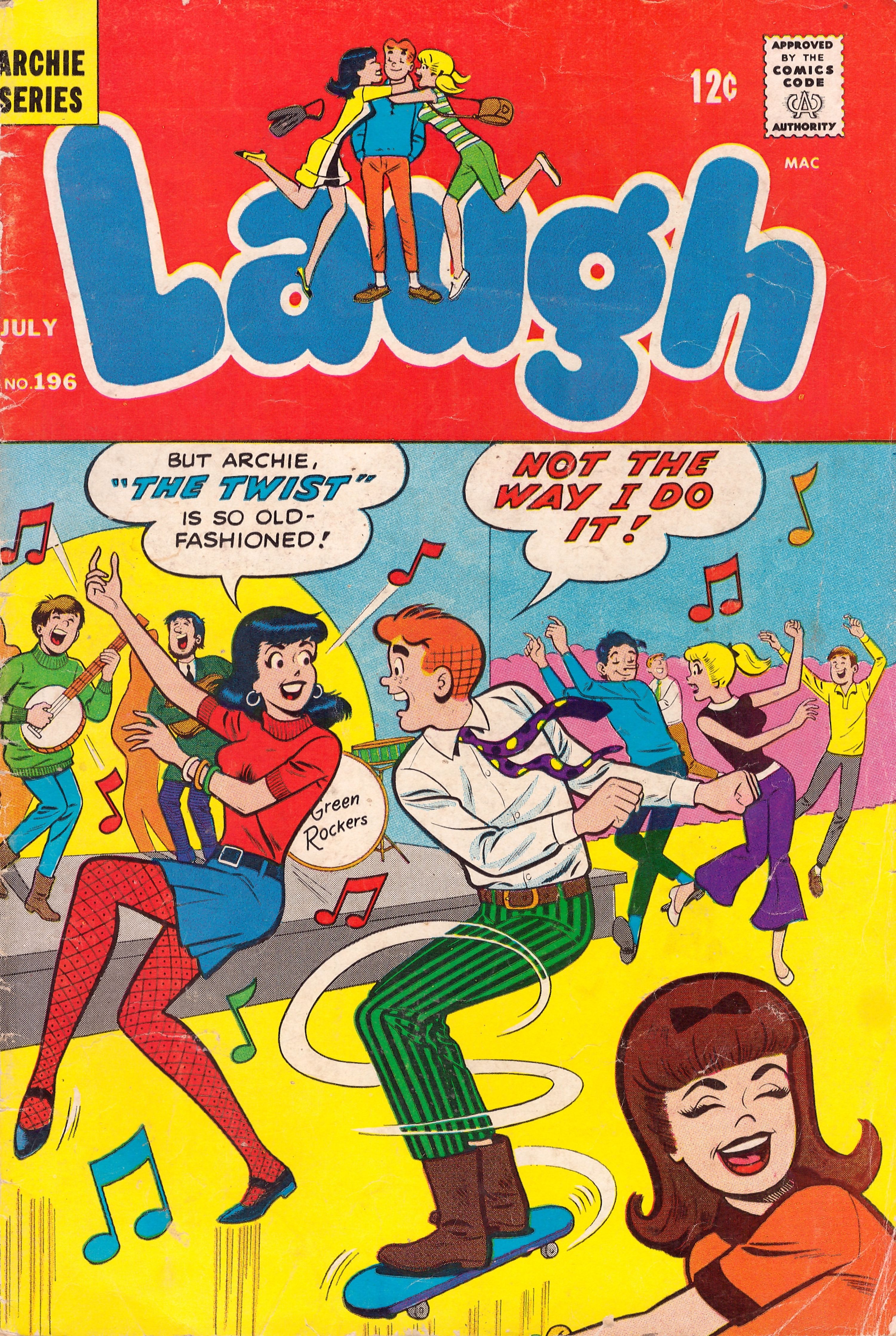 Read online Laugh (Comics) comic -  Issue #196 - 1