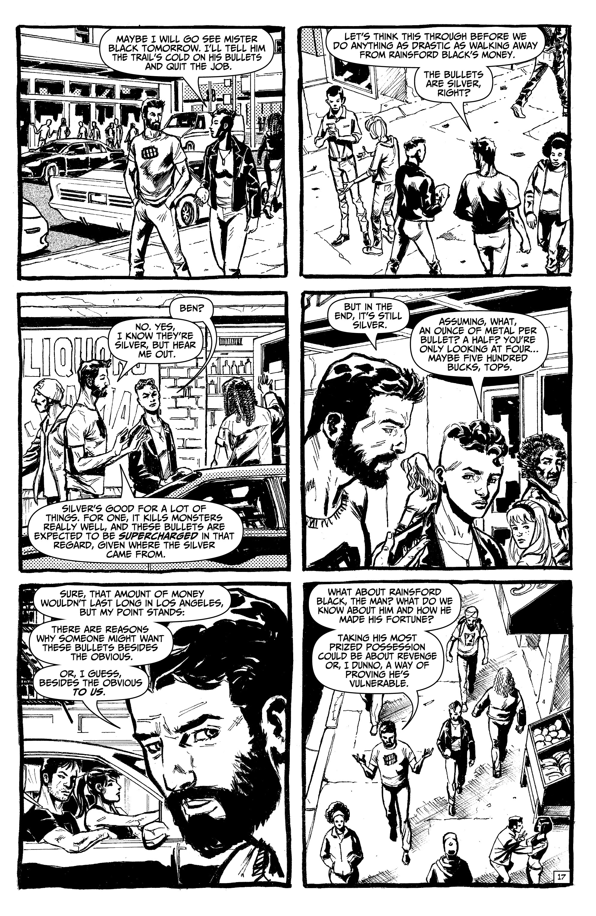 Read online Black's Myth comic -  Issue #3 - 19