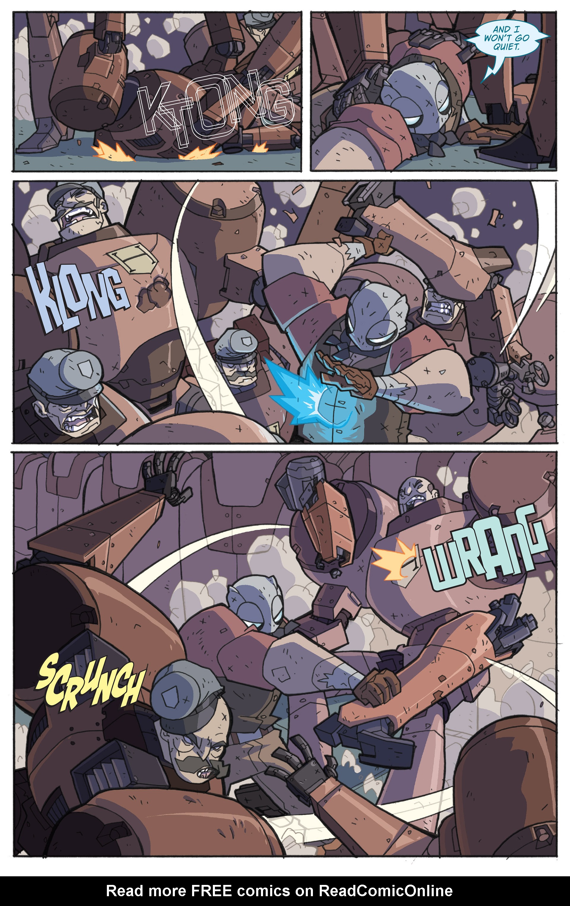 Read online Atomic Robo and the Knights of the Golden Circle comic -  Issue #5 - 4