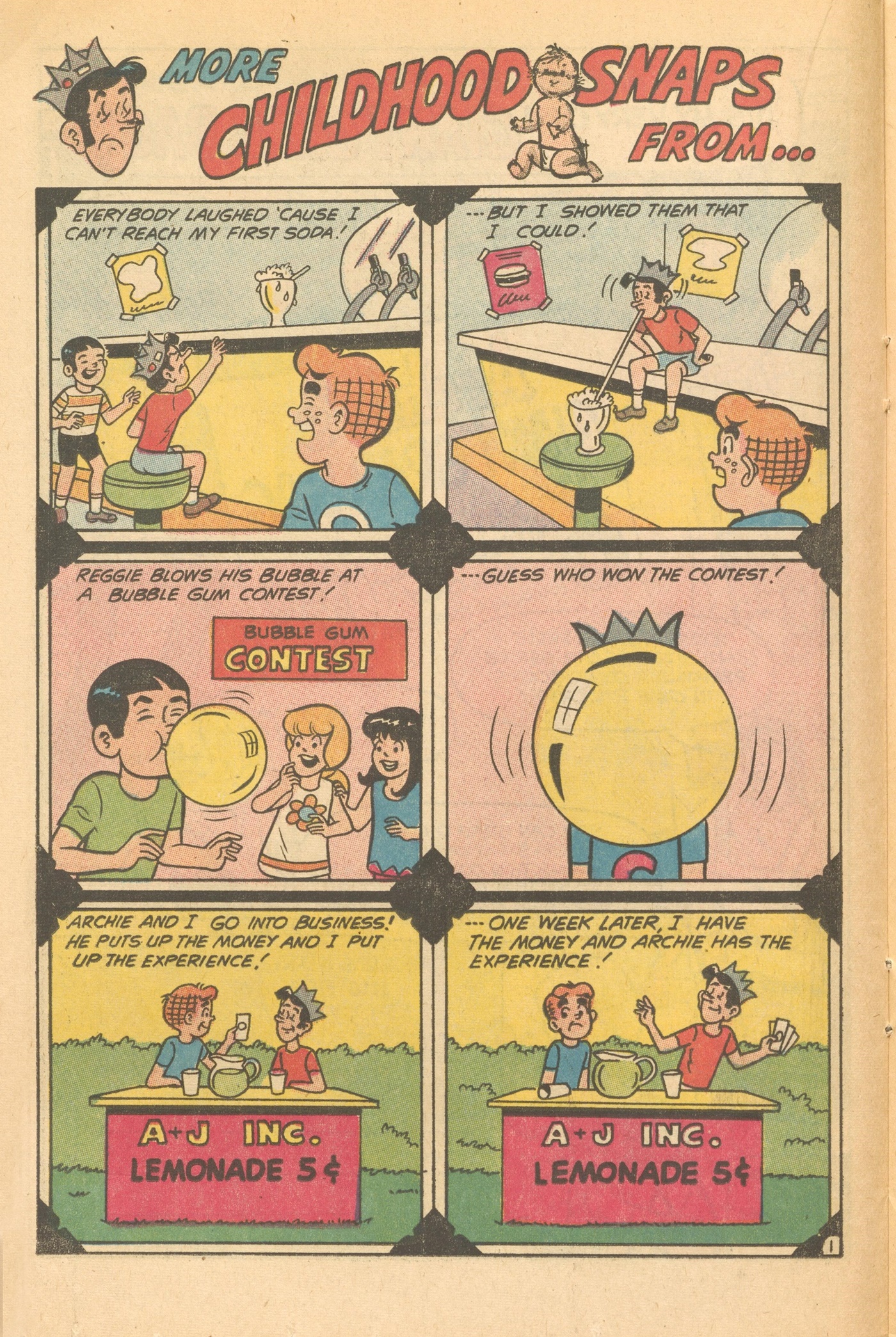 Read online Jughead's Jokes comic -  Issue #26 - 18