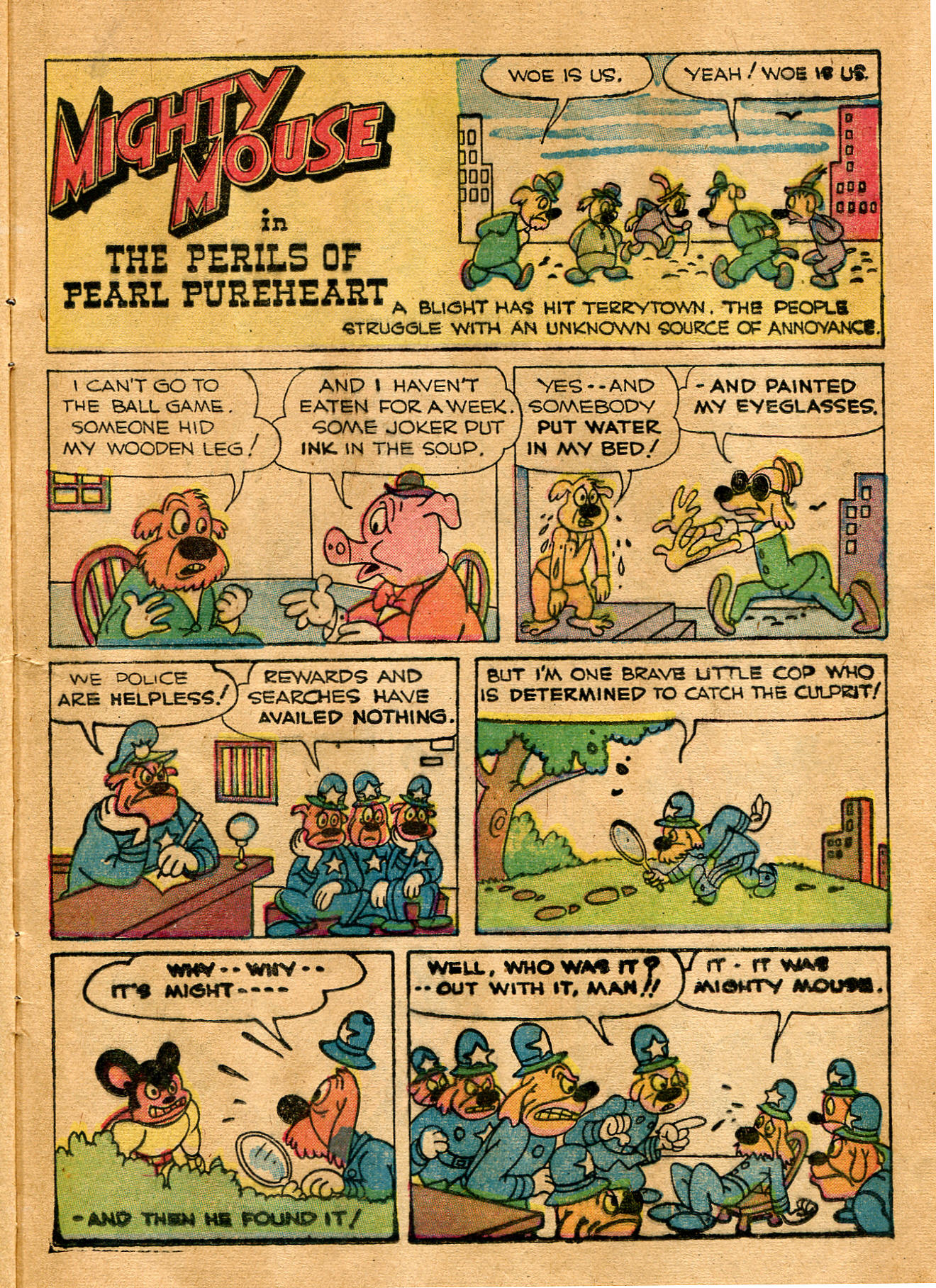 Read online Paul Terry's Mighty Mouse Comics comic -  Issue #29 - 9