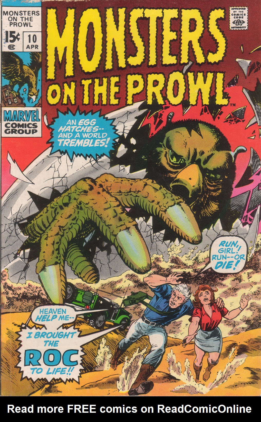 Read online Monsters on the Prowl comic -  Issue #10 - 1