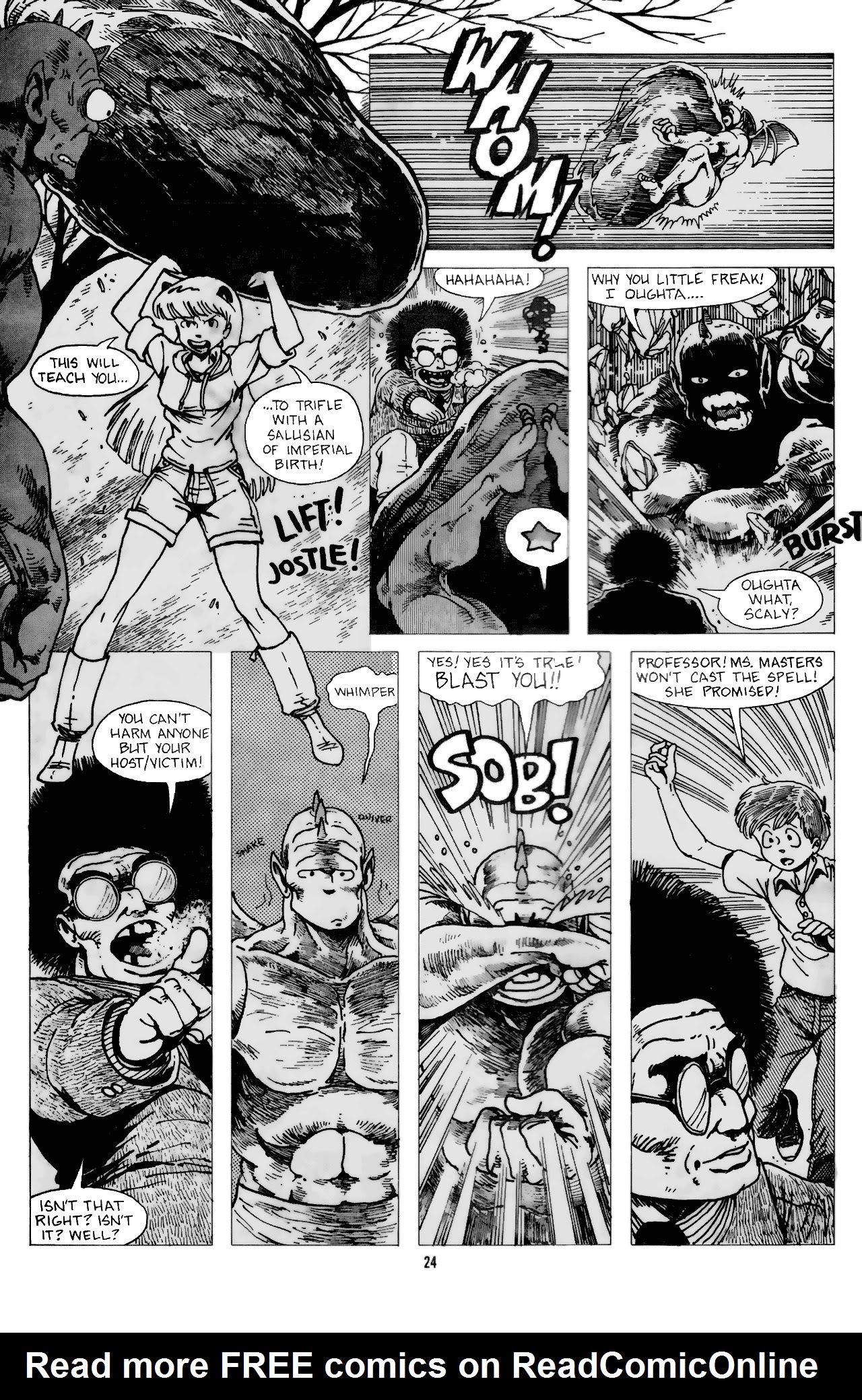 Read online Ninja High School (1986) comic -  Issue #4 - 26