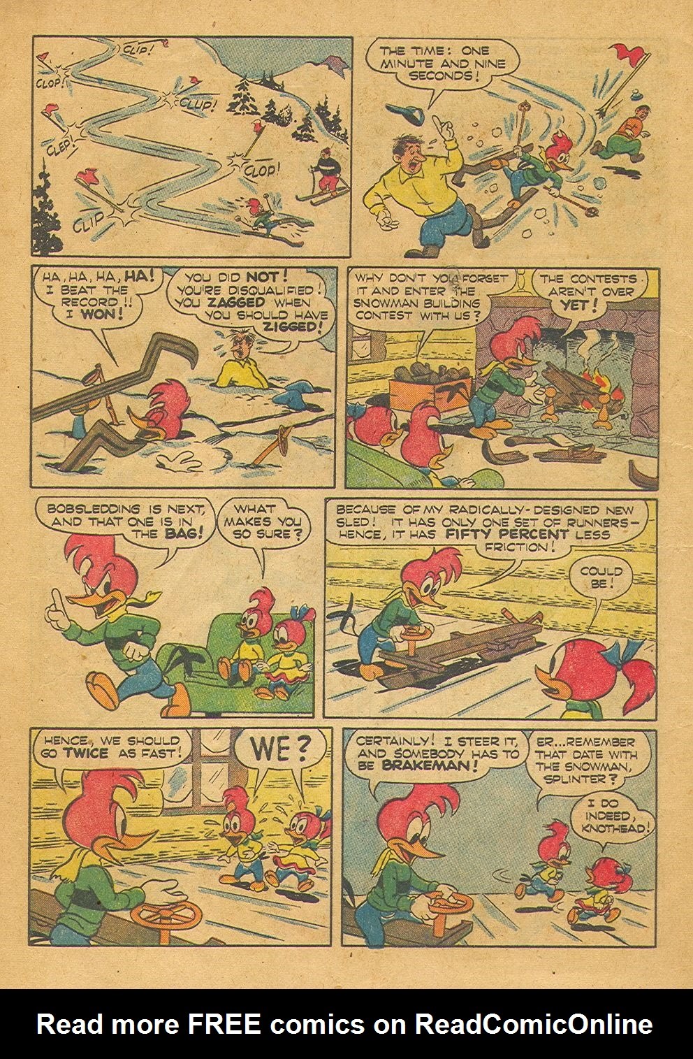 Read online Walter Lantz Woody Woodpecker (1952) comic -  Issue #28 - 8