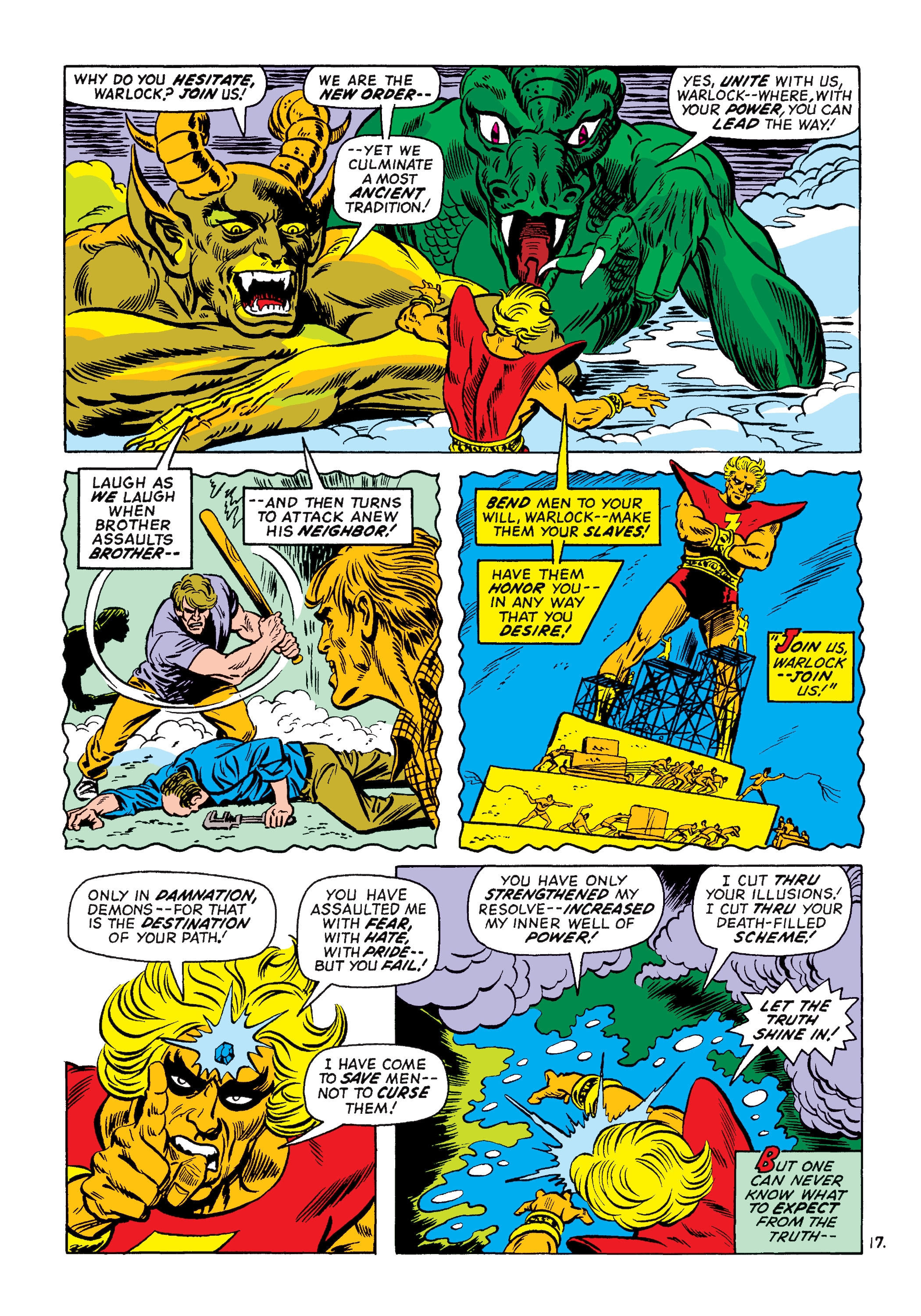Read online Marvel Masterworks: Warlock comic -  Issue # TPB 1 (Part 3) - 18