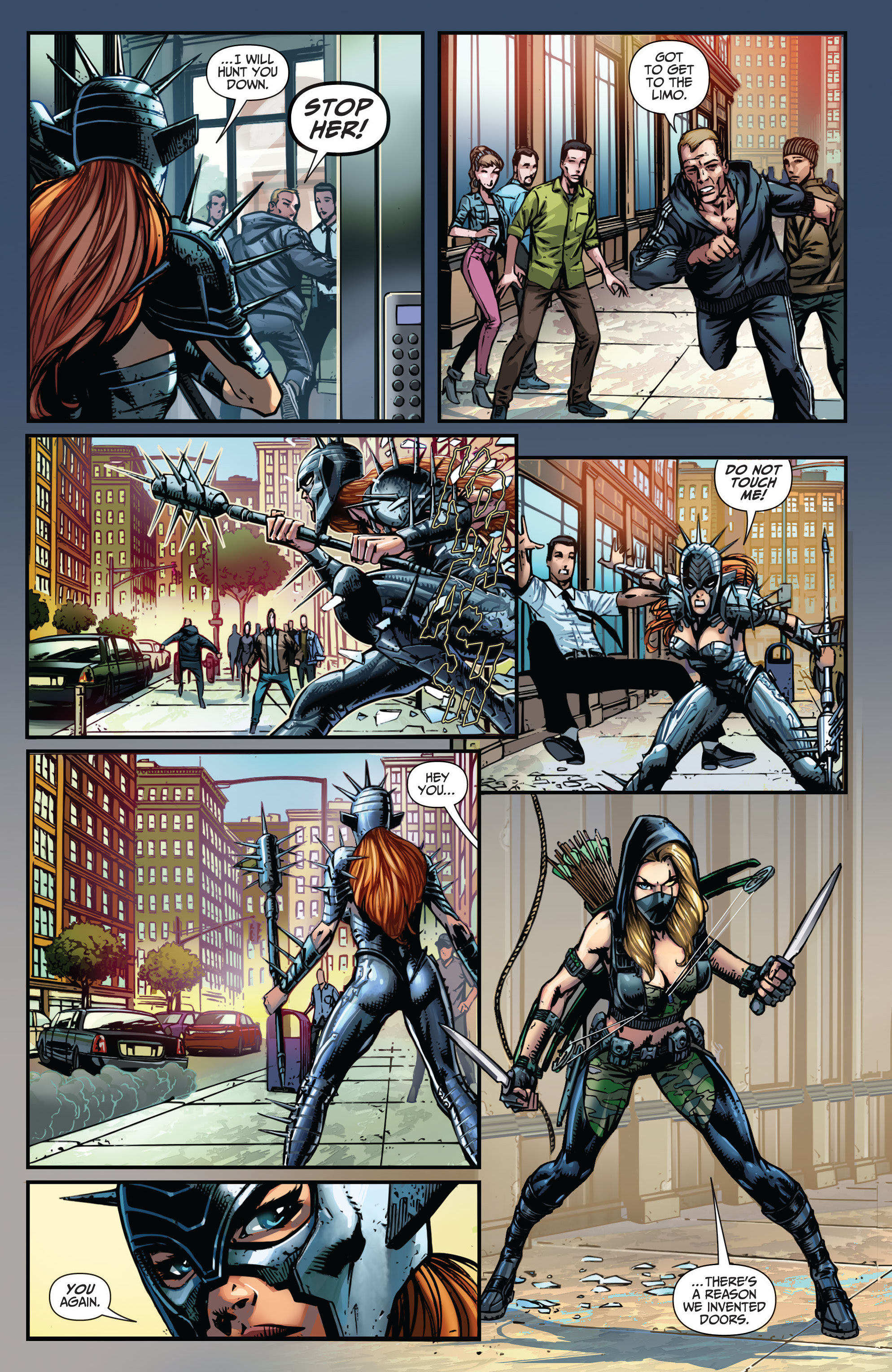 Read online Robyn Hood: Iron Maiden comic -  Issue #2 - 7