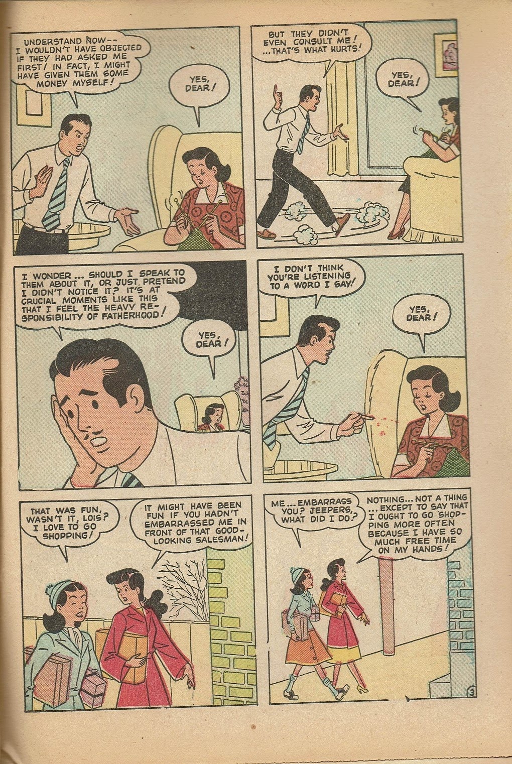 Read online Junior Miss (1947) comic -  Issue #38 - 47