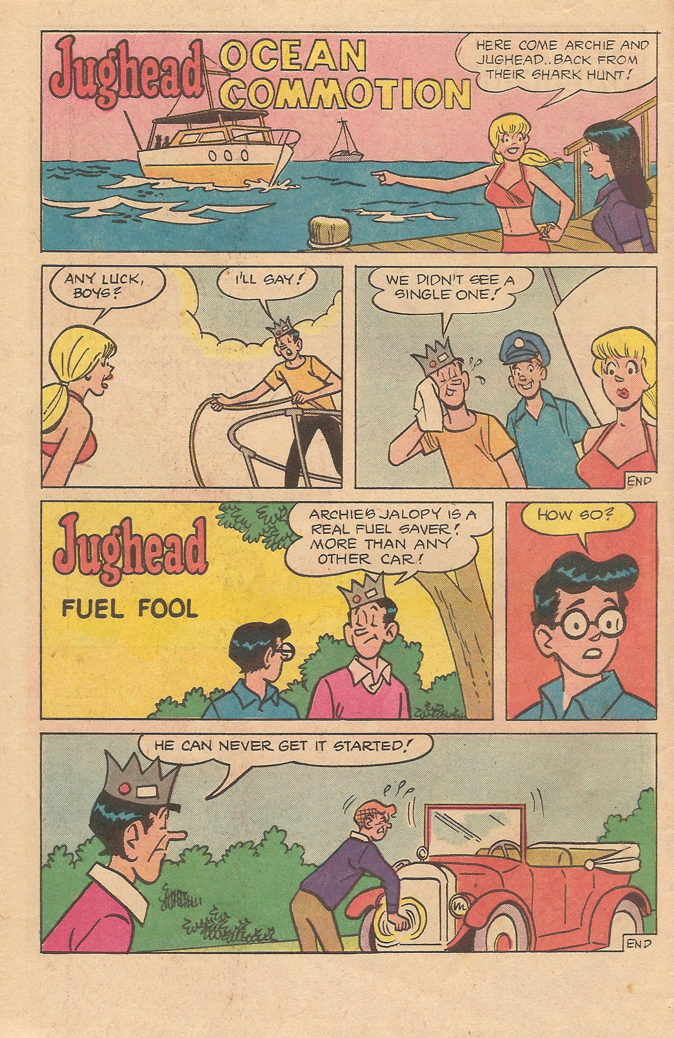 Read online Jughead's Jokes comic -  Issue #56 - 6