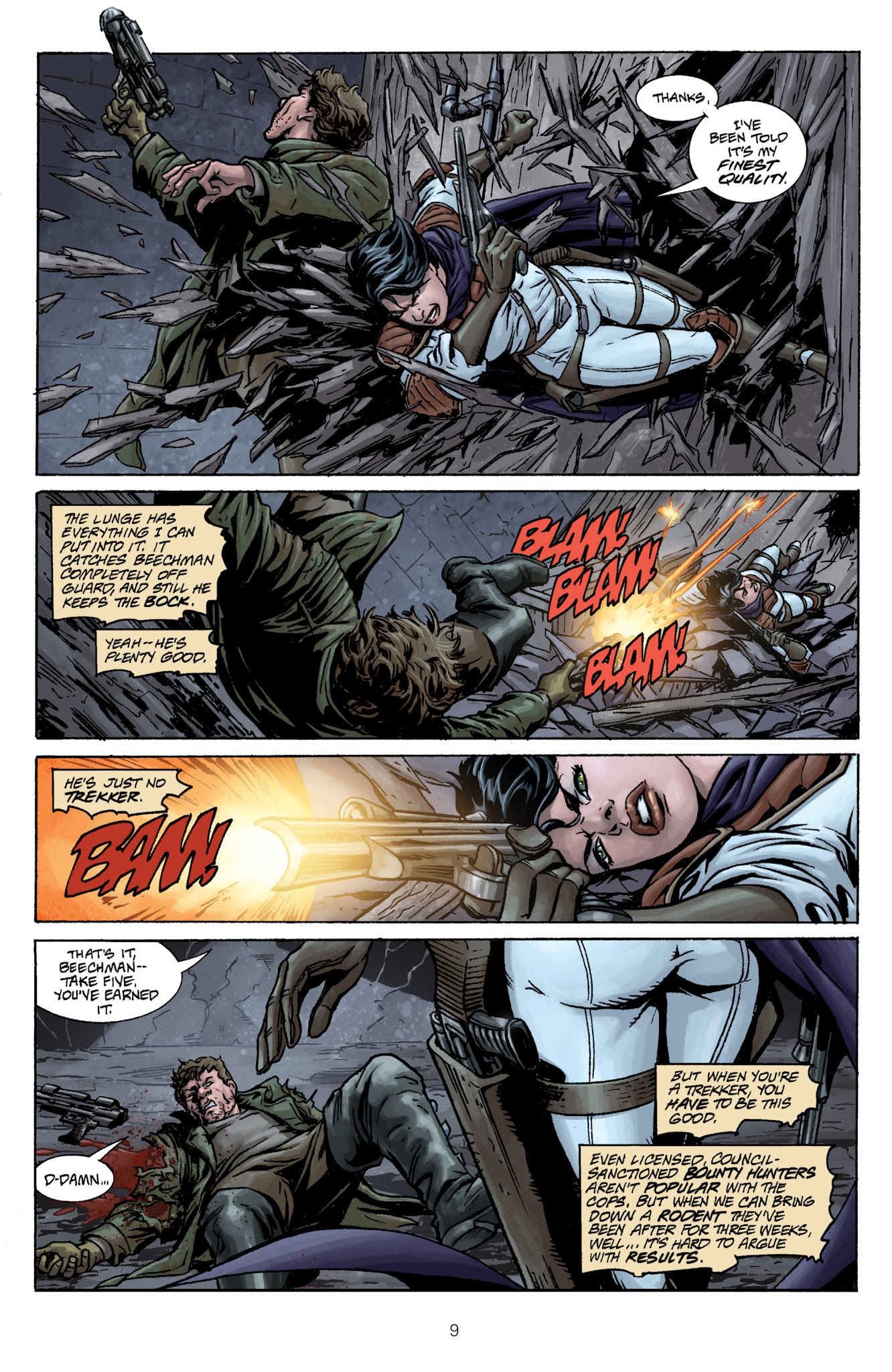 Read online Trekker: The Train to Avalon Bay comic -  Issue # TPB - 10