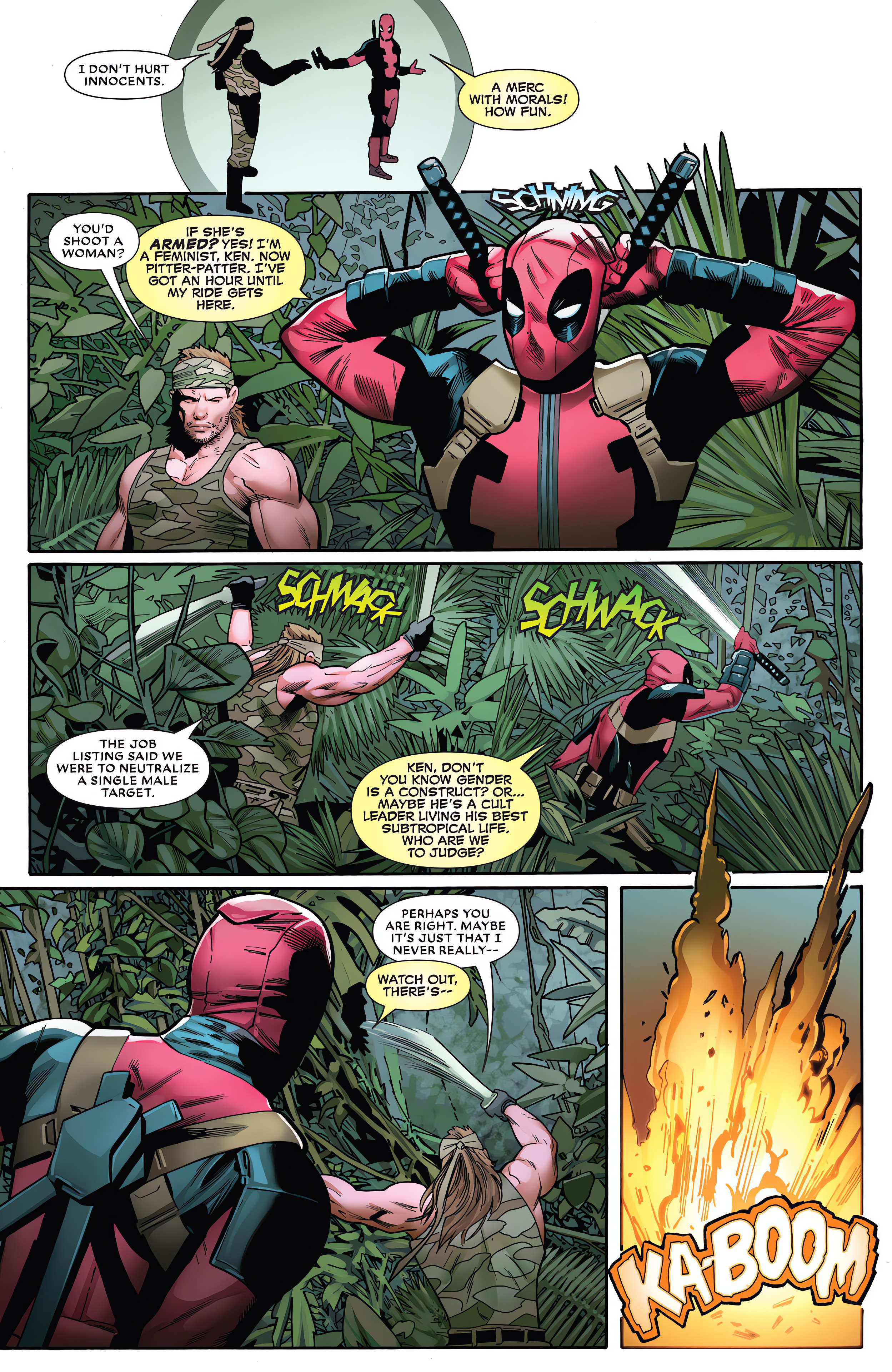 Read online Deadpool: Seven Slaughters comic -  Issue # TPB - 14